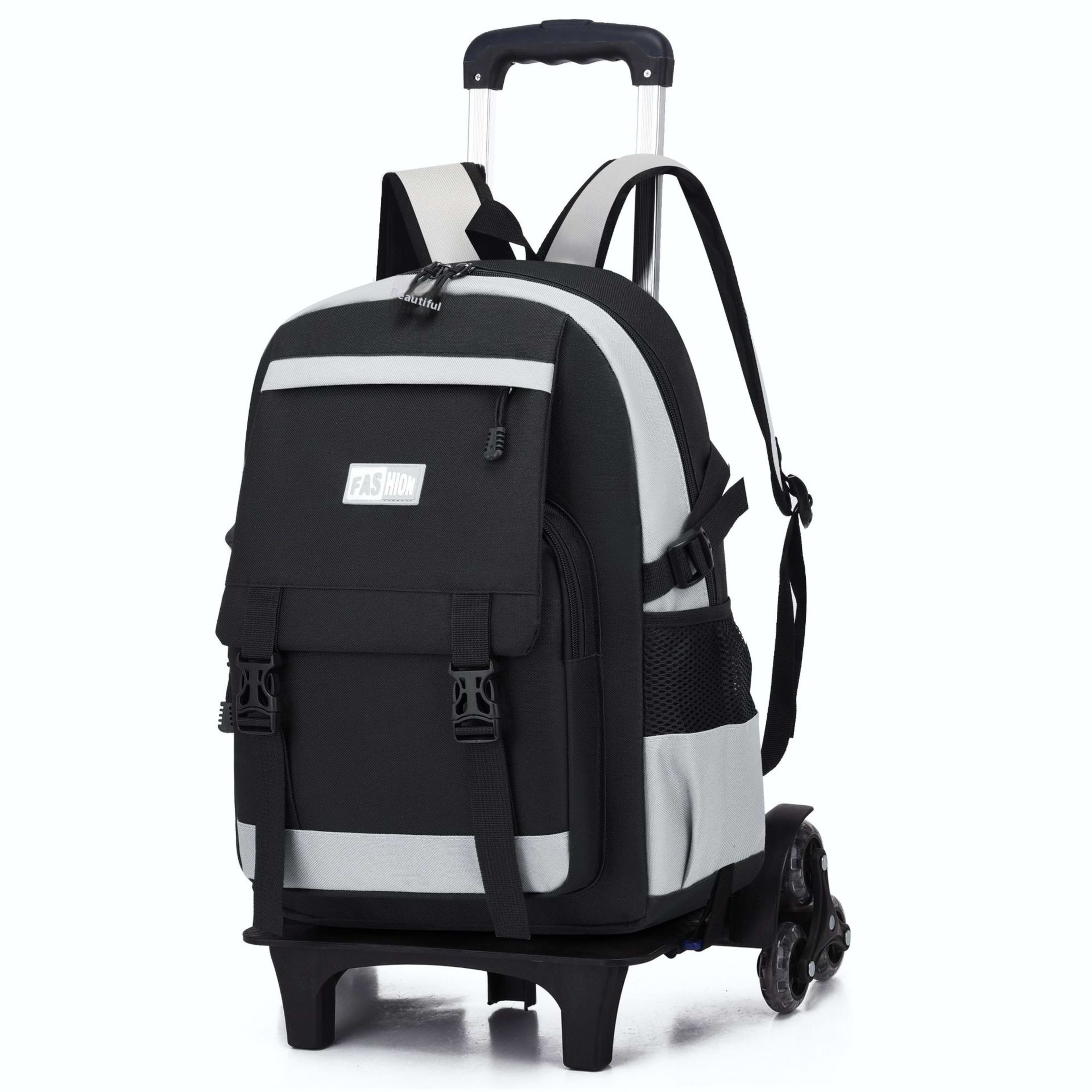 Leisure Primary School Student Large Capacity Pull Rod Backpack 7