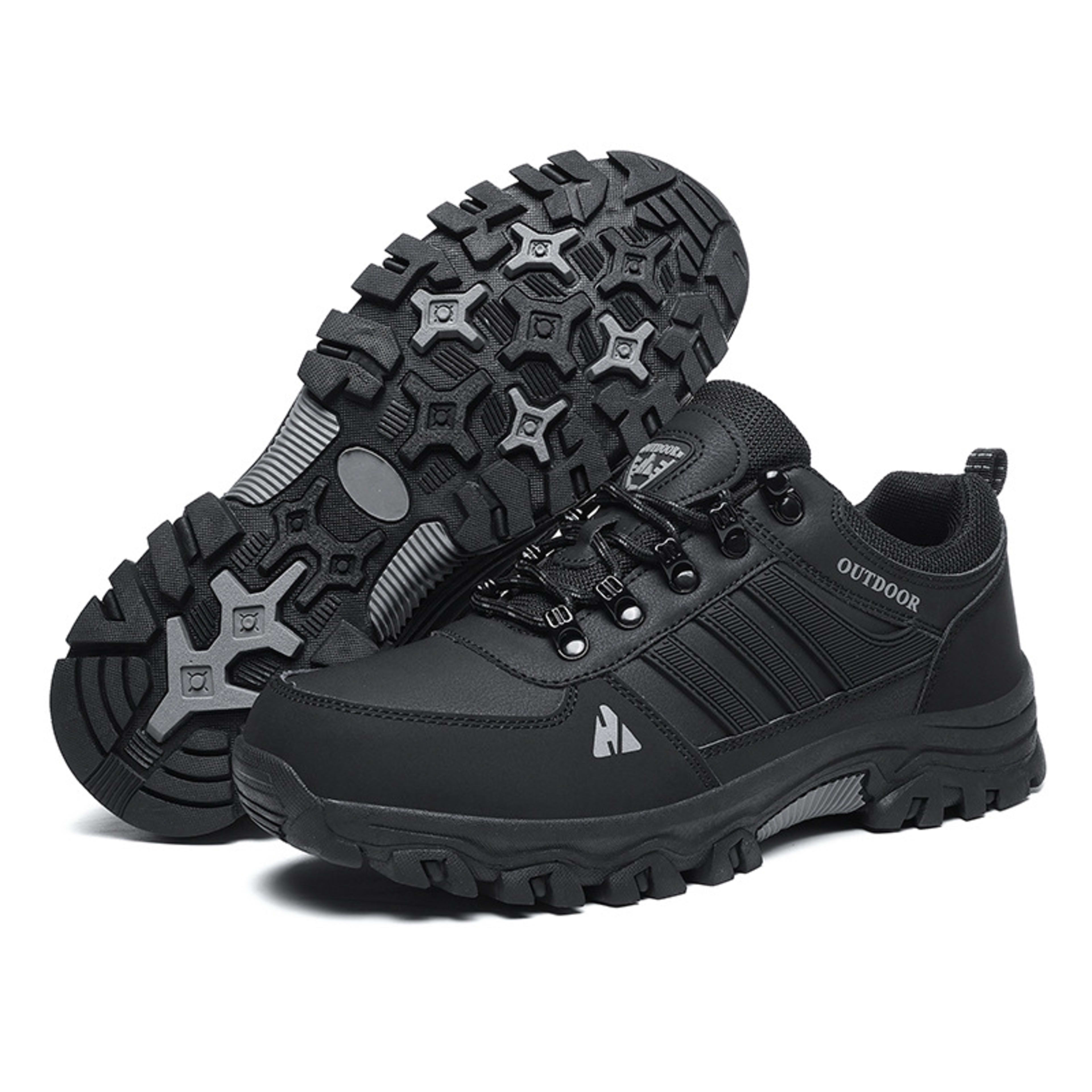 Men's Shoes Fall Outdoor Hiking Boots Low-top Lace-up Casual Sneaker 4