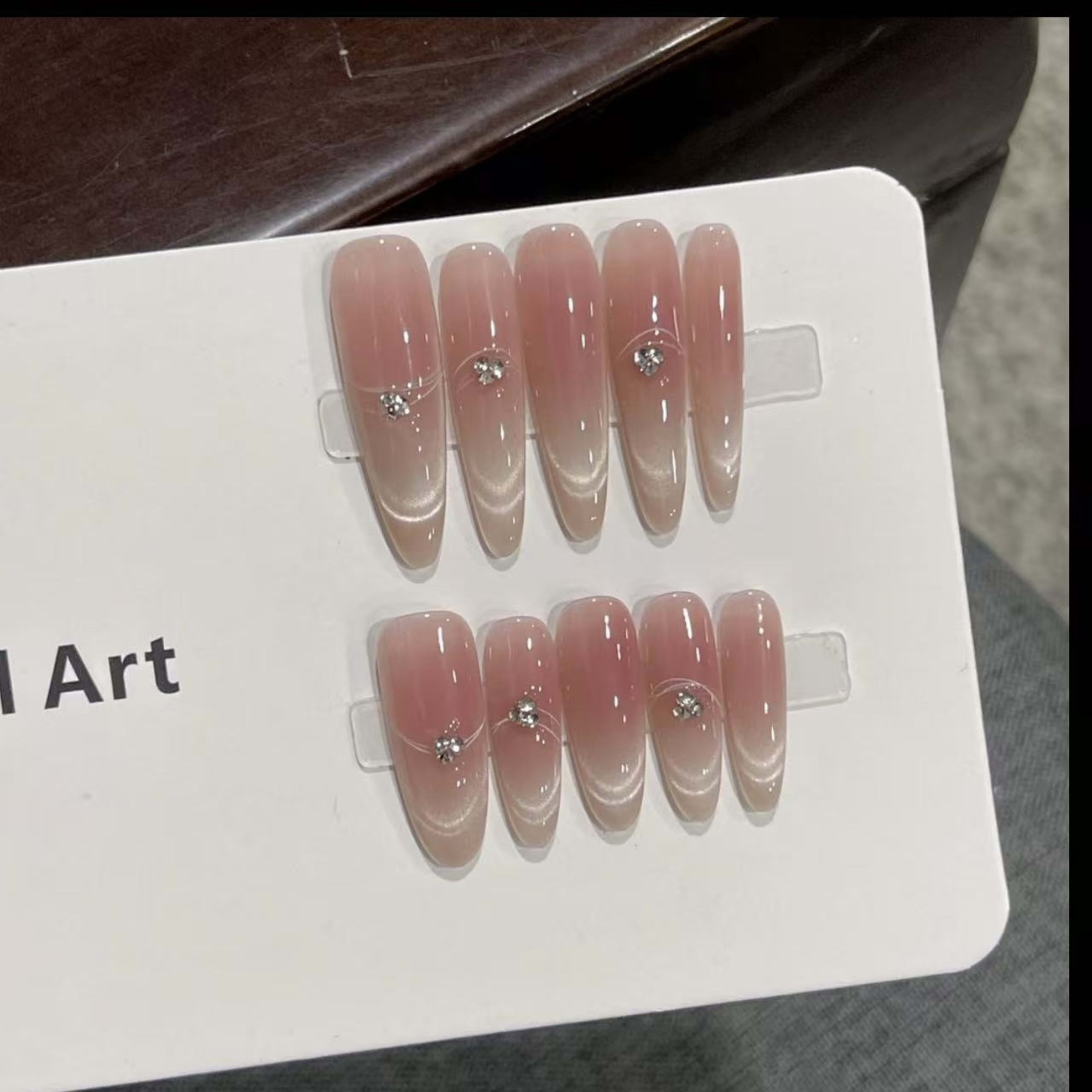 Slender Elegant Fingers Adorn A Pure 3