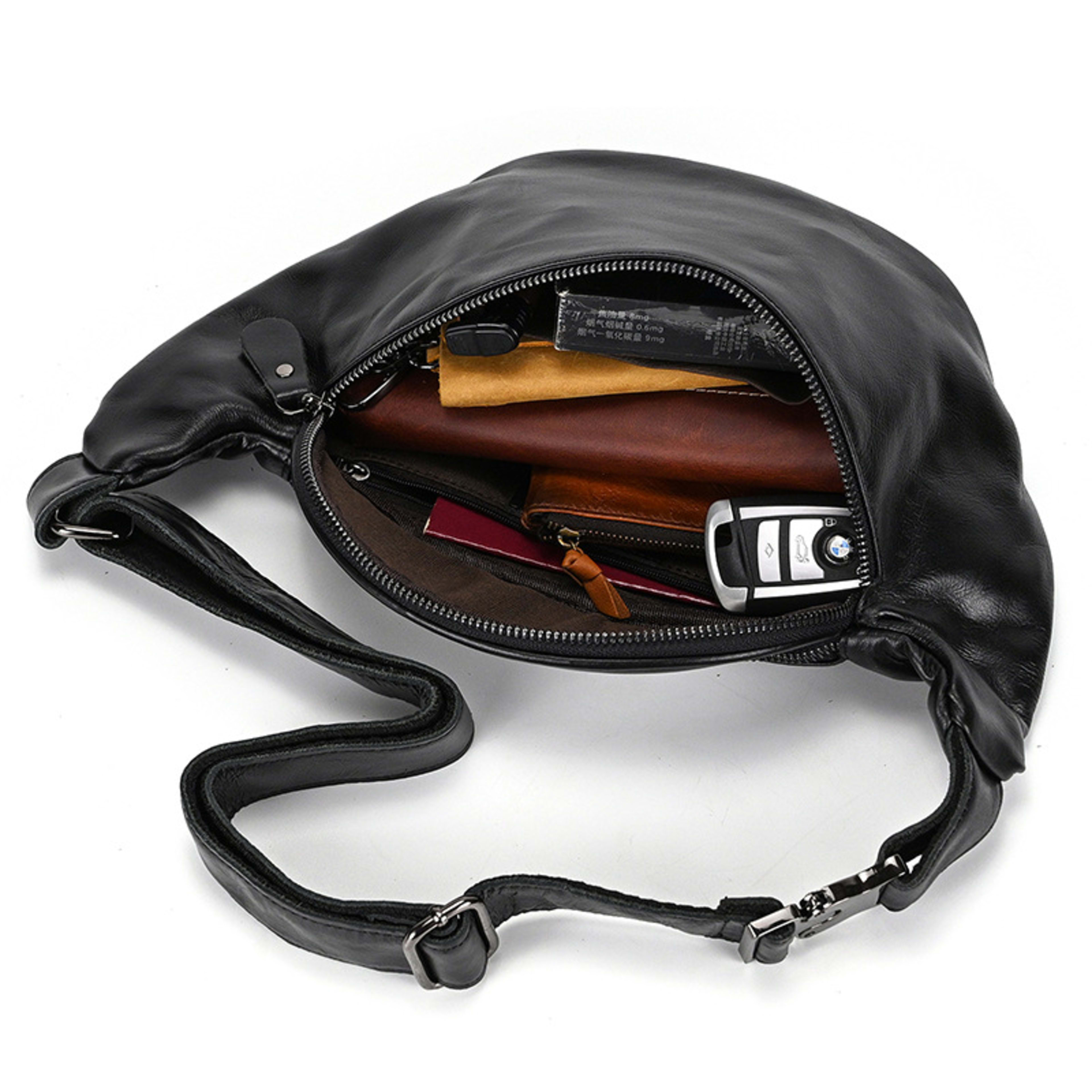 Men's Crossbody Chest Bag Casual Outdoor Sports Waist Bag 6