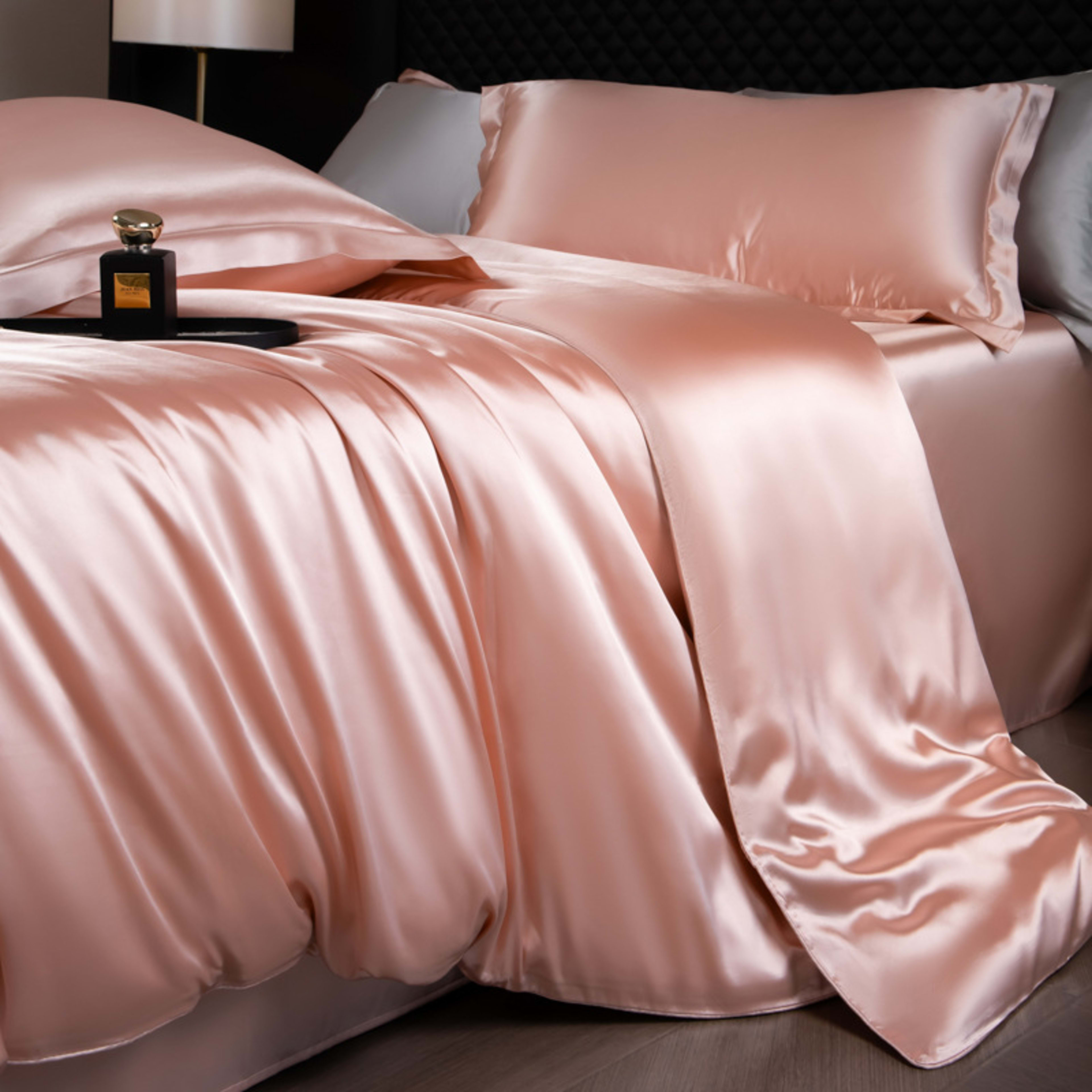 Luxury Real Double Sided Silk Naked-Sleep Duvet Cover Set 11