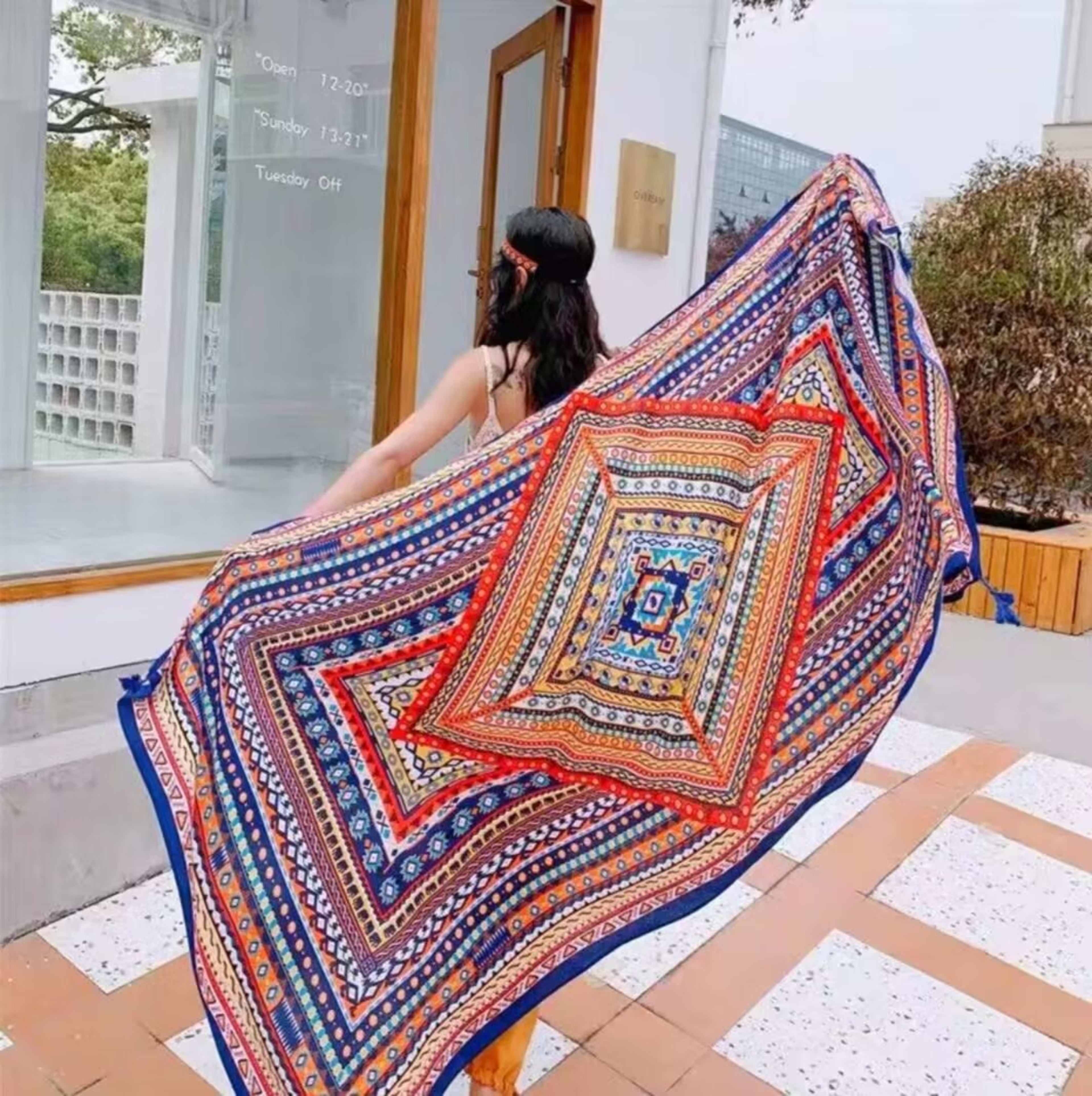 Ethnic-style Dual-use Beach Towel New Arrival 77