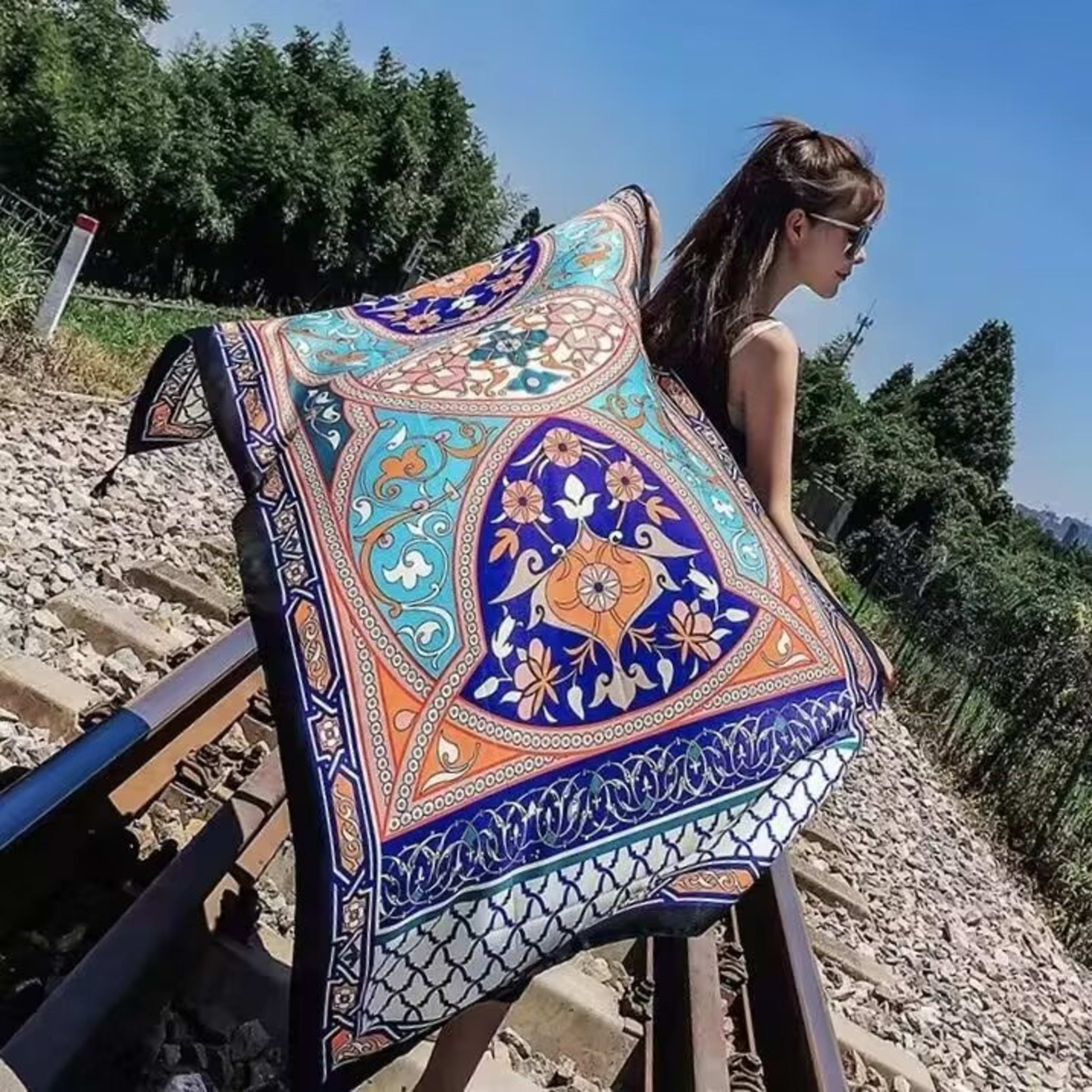 Ethnic-style Dual-use Beach Towel New Arrival 84