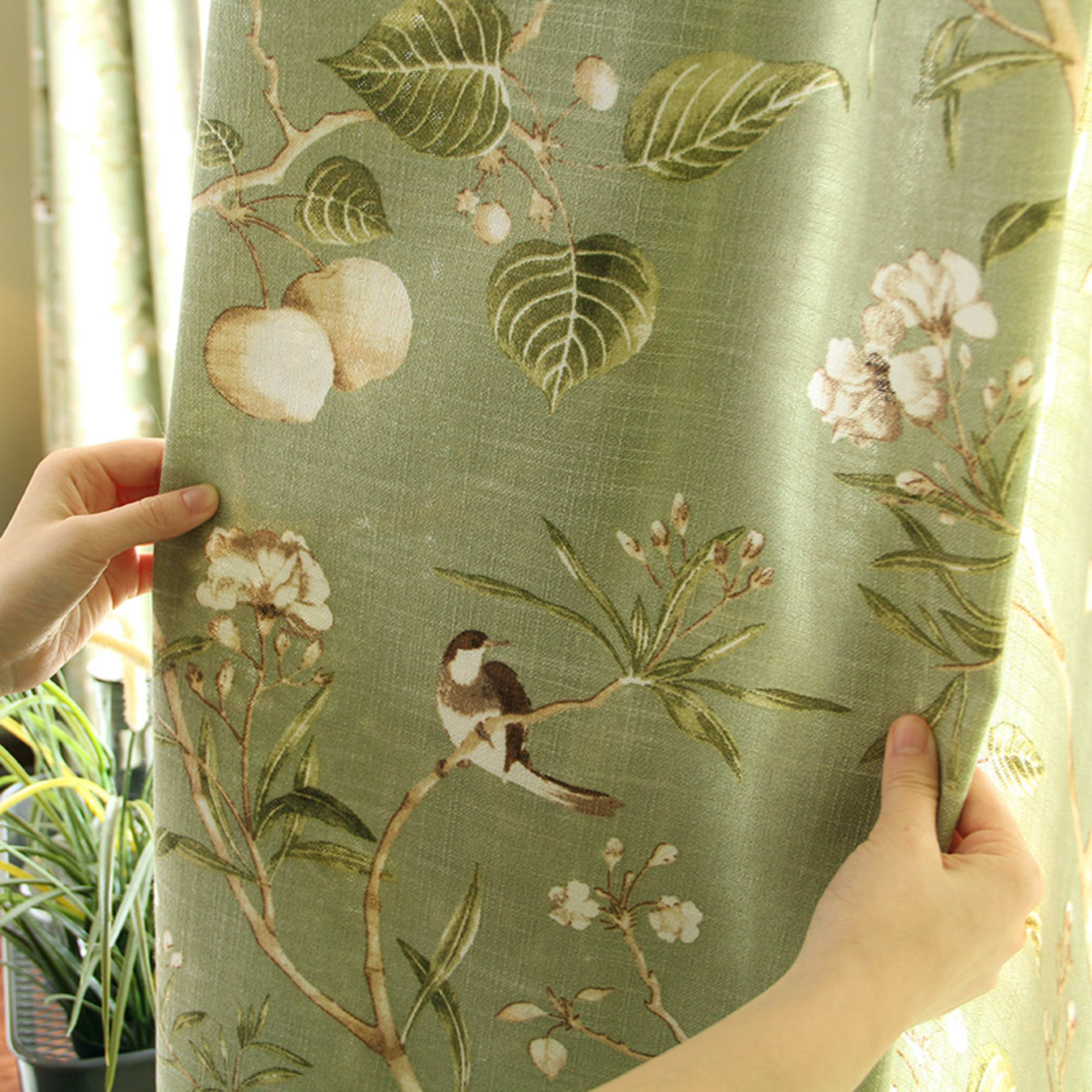 American Country Rustic Style Curtains 5