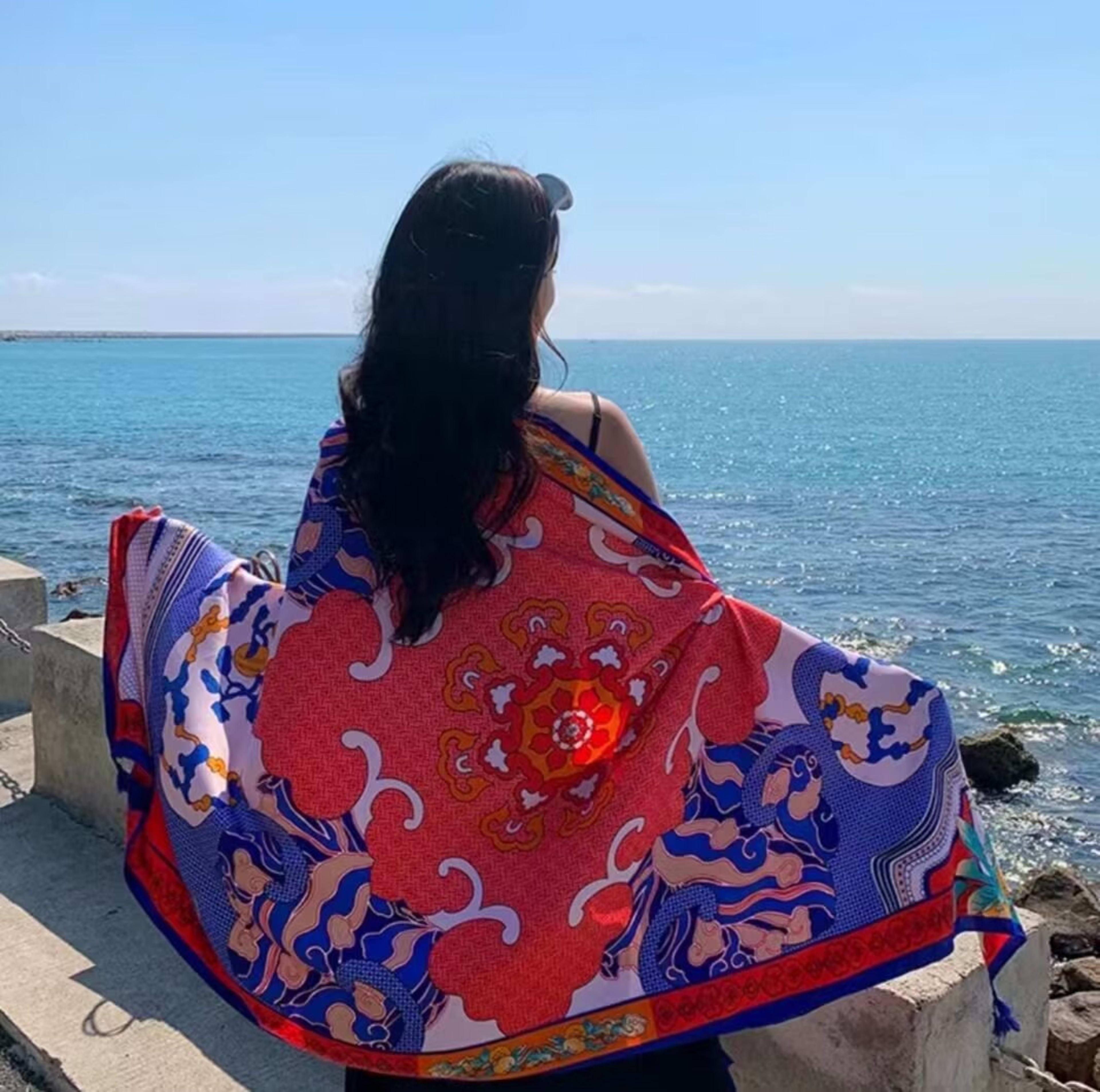 Ethnic-style Dual-use Beach Towel New Arrival 90