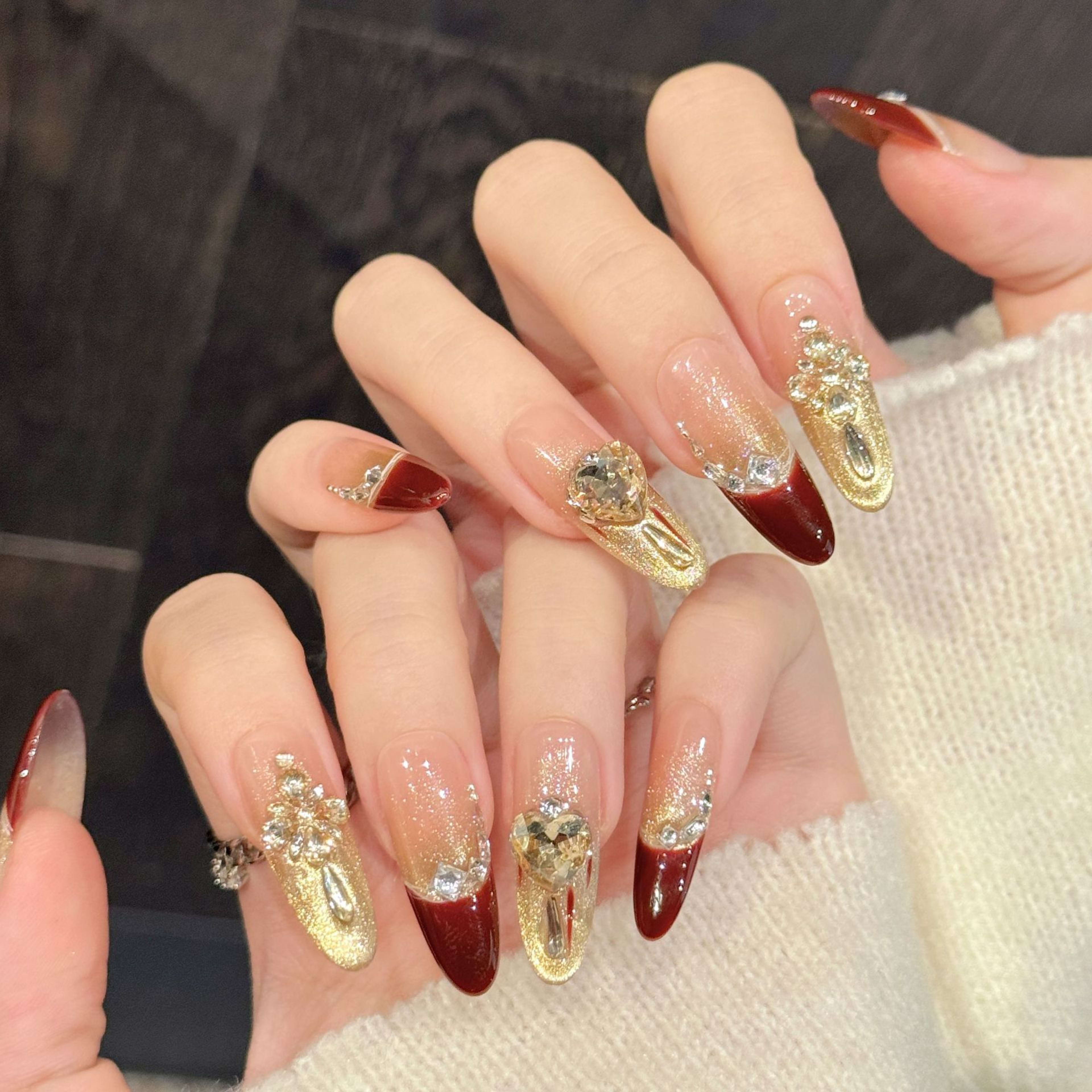 Nail Art Spring Little Flowers Summer Vibe Wearable Fake Nails 2