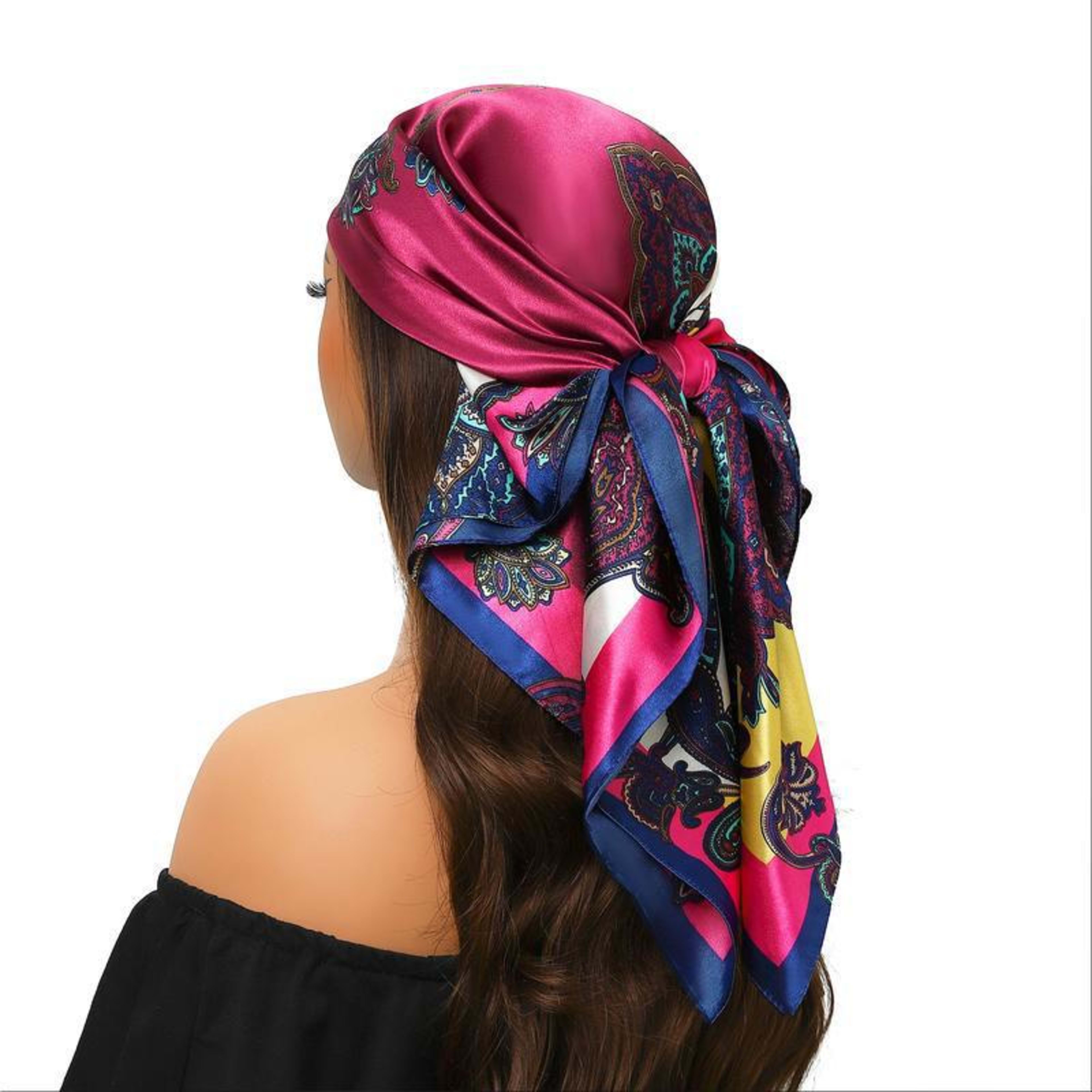 Women's Creative Printed All-Match Shawl Headscarf 35