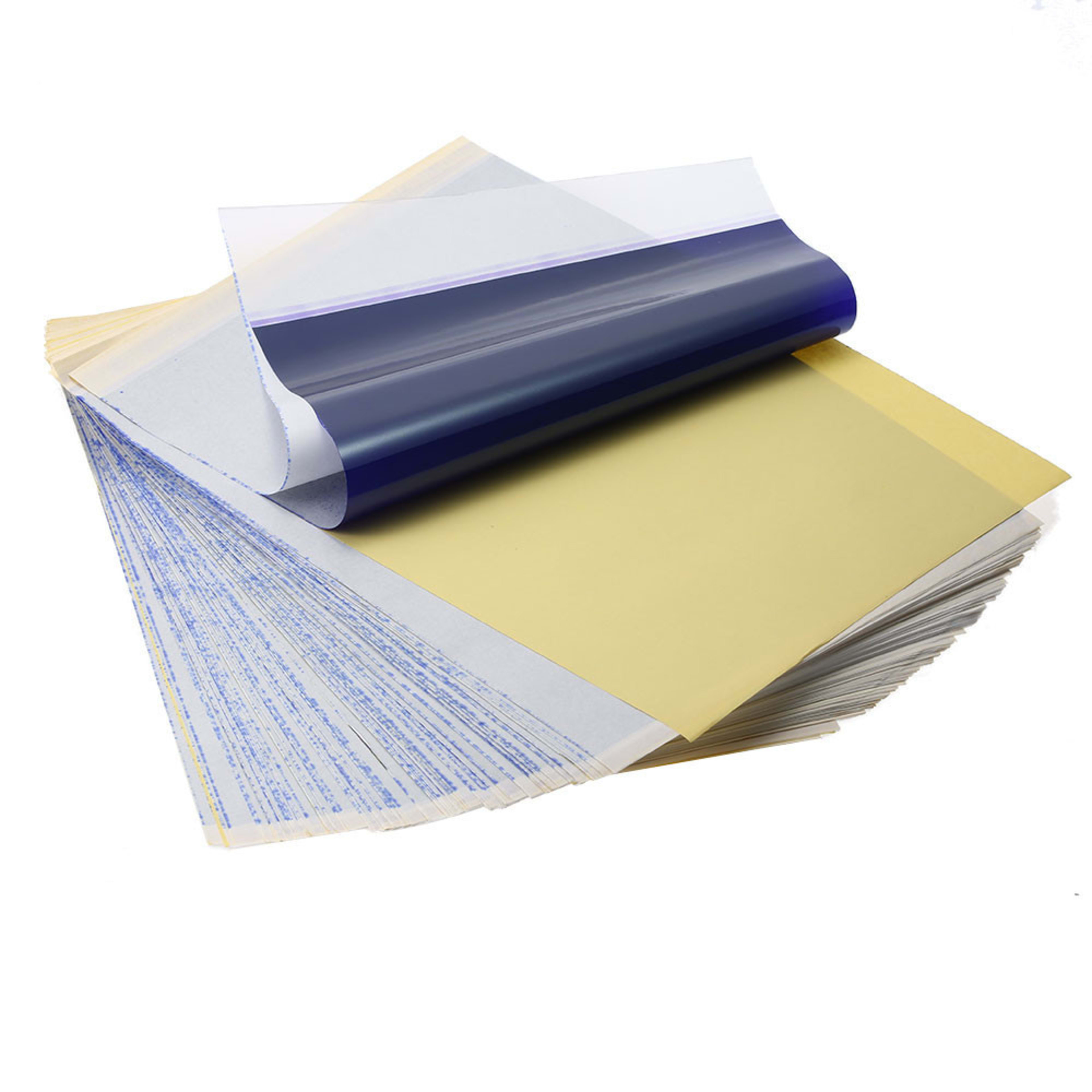 Tattoo Transfer Paper Quadruple Copy Paper A4 Hand Drawing Lines Clear Machine Conversion With Transfer Paste Gel 2