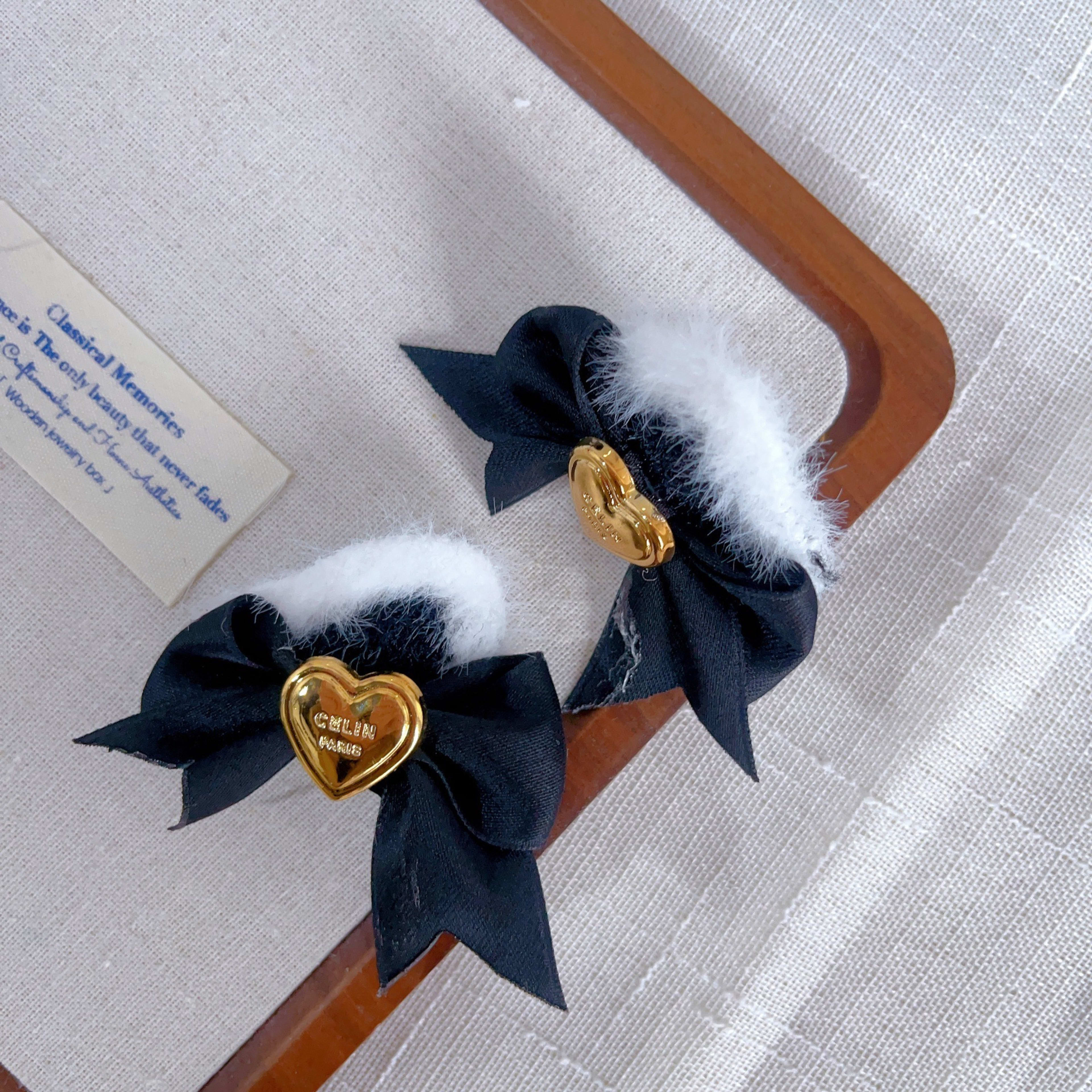 Cute Cat-ear Bow Hair Clip 8