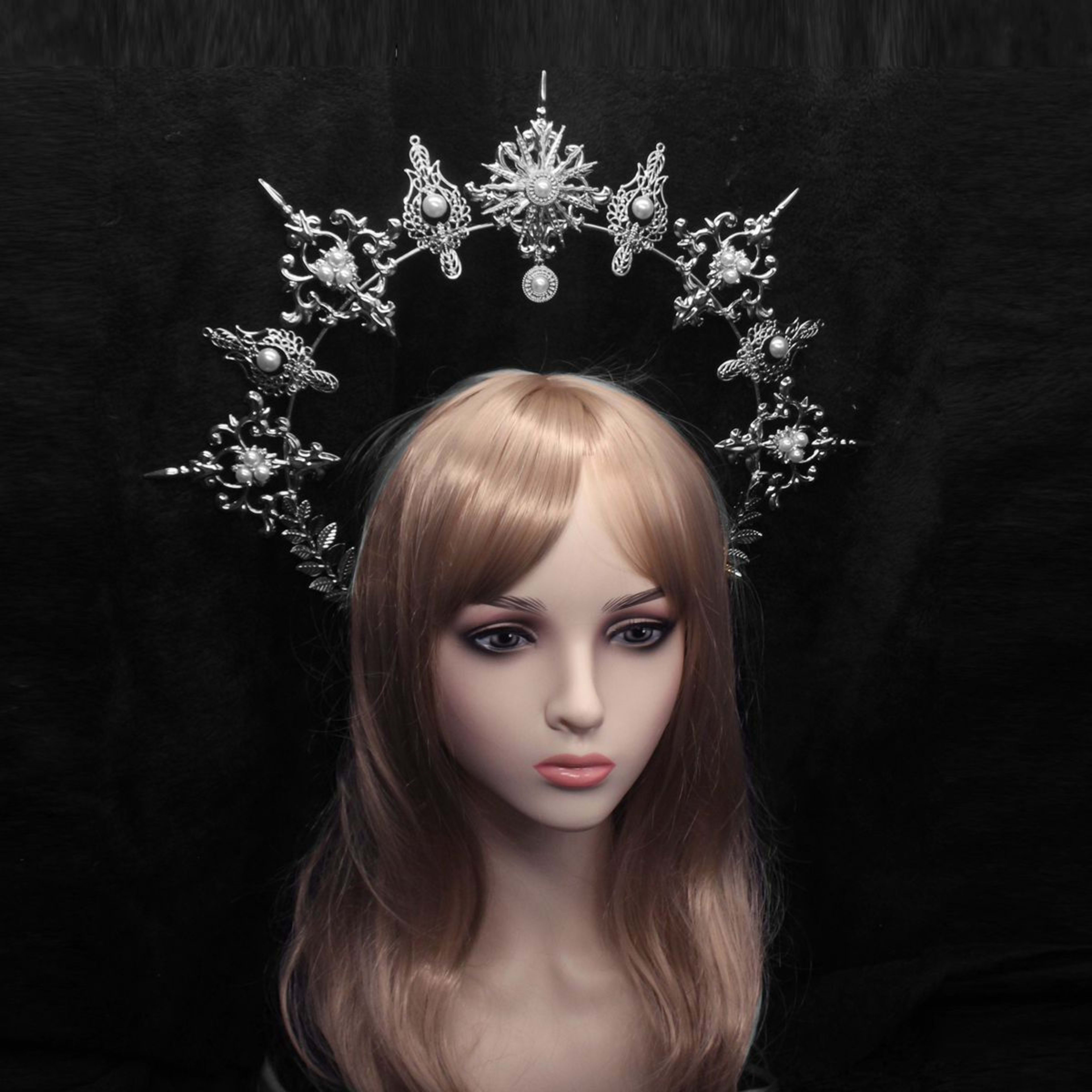 Handmade Sun Crown Accessory Kit Lolita Crown Supplies 13