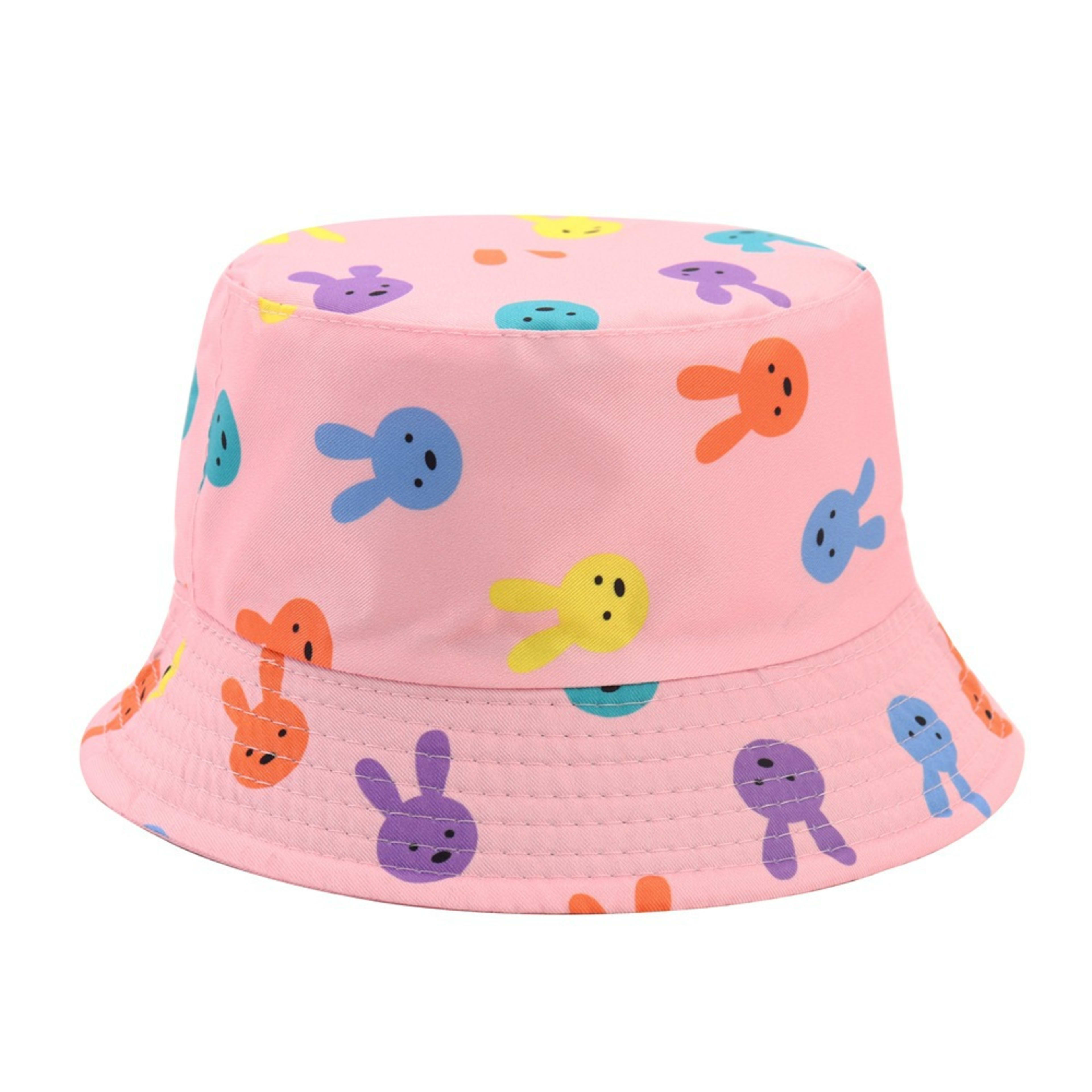 Cross-border Childrens Cartoon Animal Double-Sided Hat