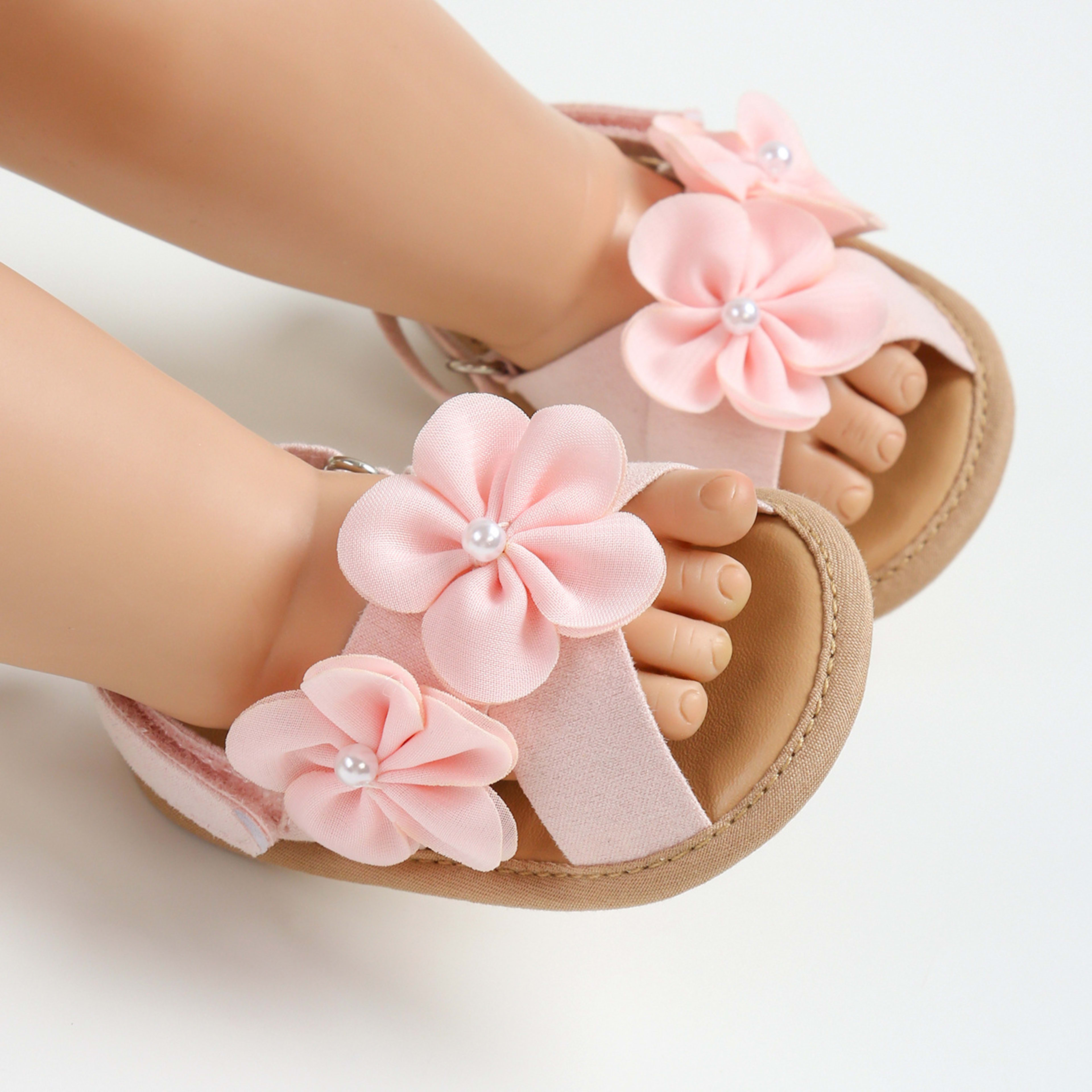 Fashionable Little Plum Blossom Baby Toddler Sandals 5