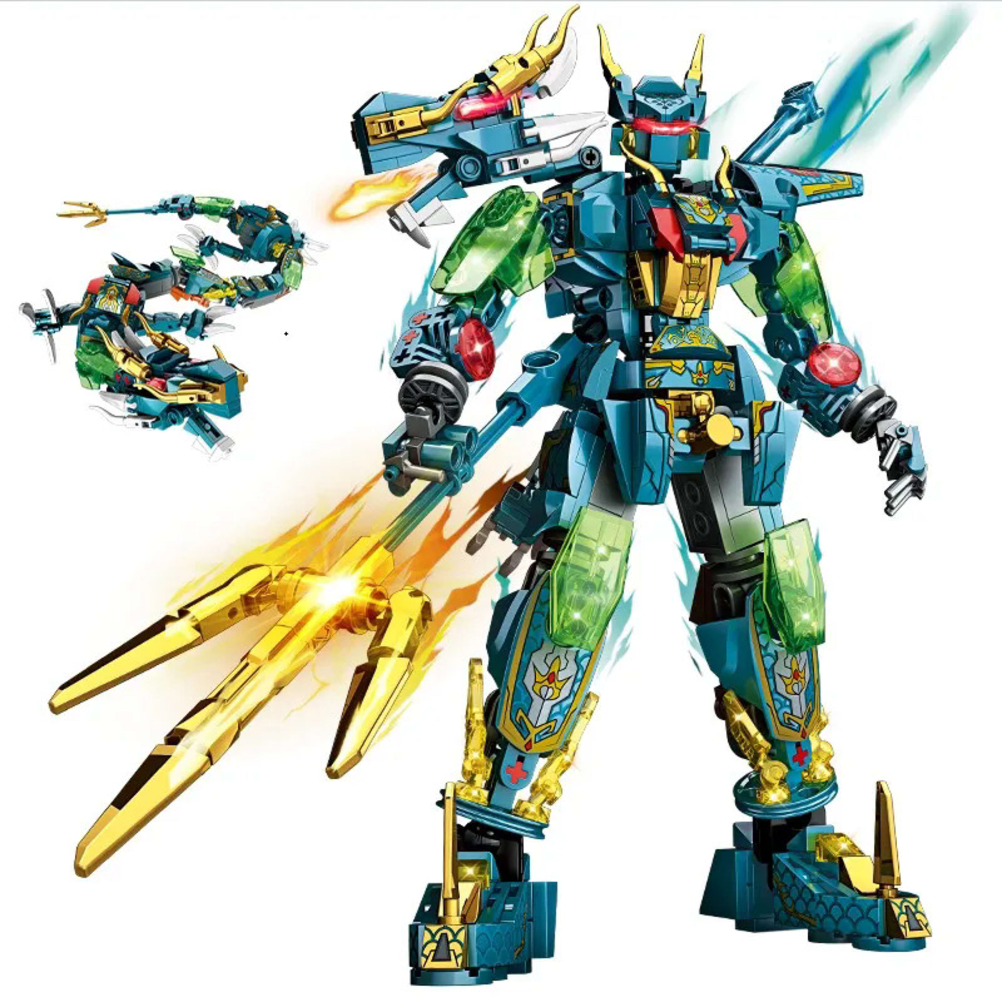 Building-block Assembled Robot Educational Toy For Boys Birthday Gift 2