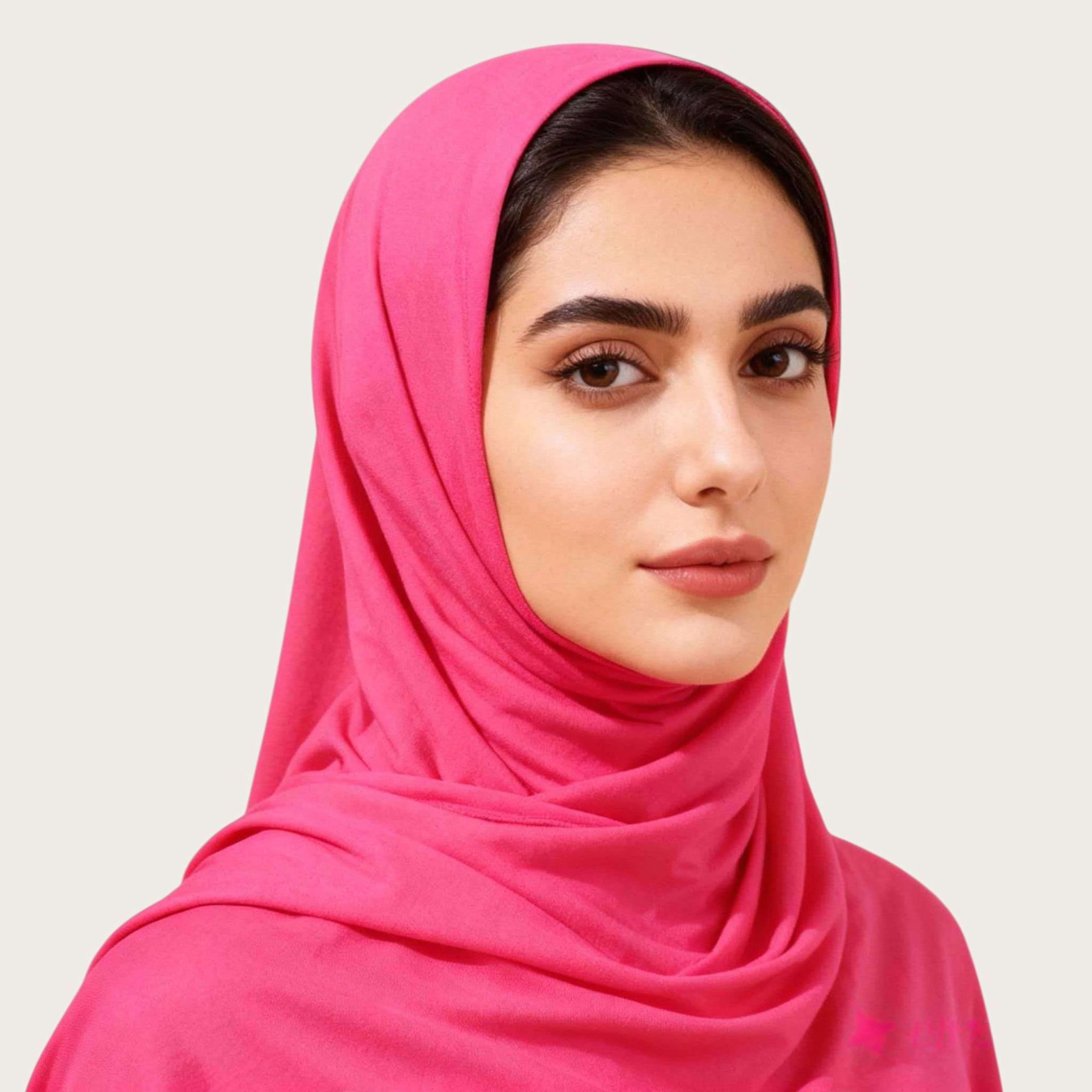 Mercerized Cotton Trendy Versatile Scarf Solid-color Long Scarf 15