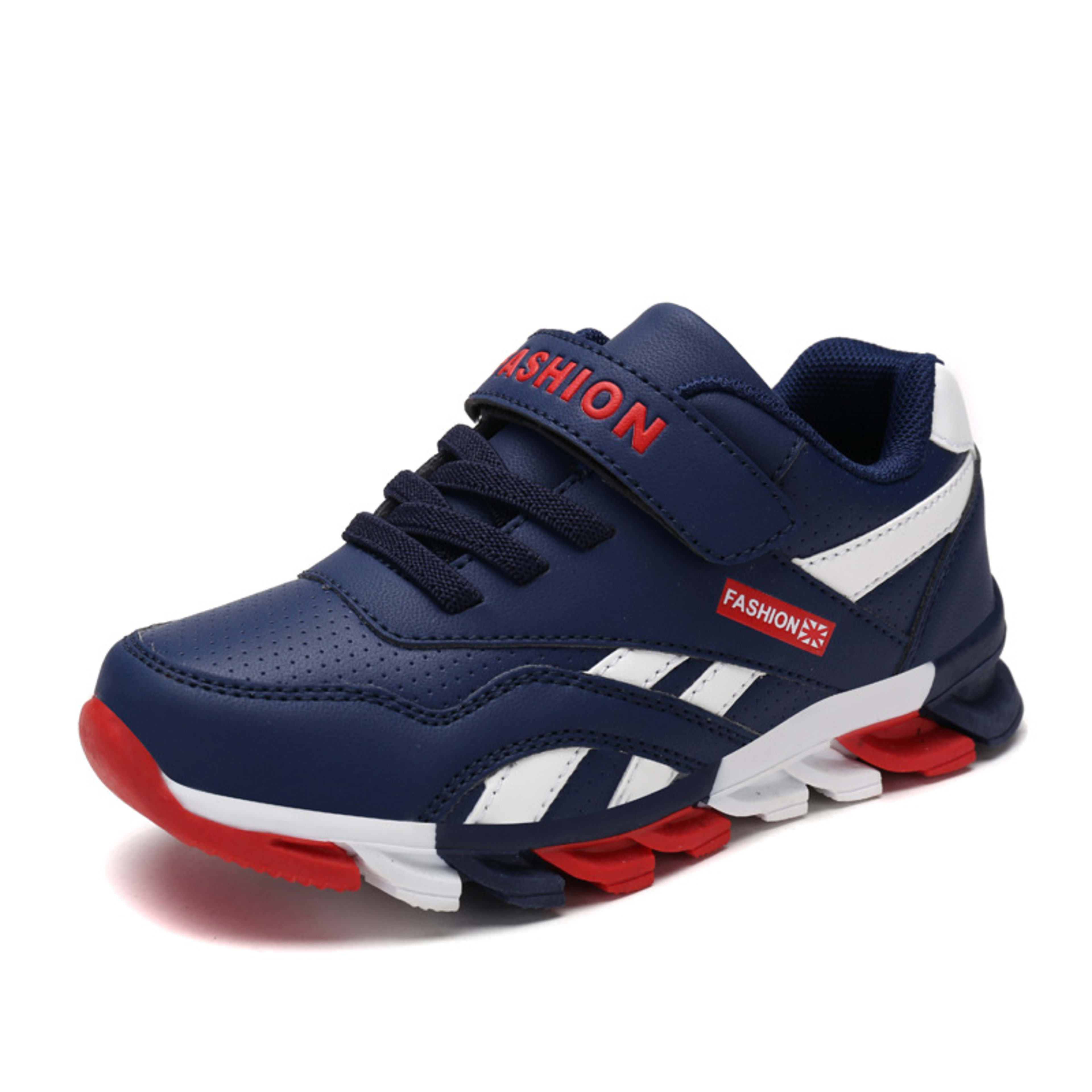 Children's Men's Cotton Magic Sports Large Stickers Running Shoes 10