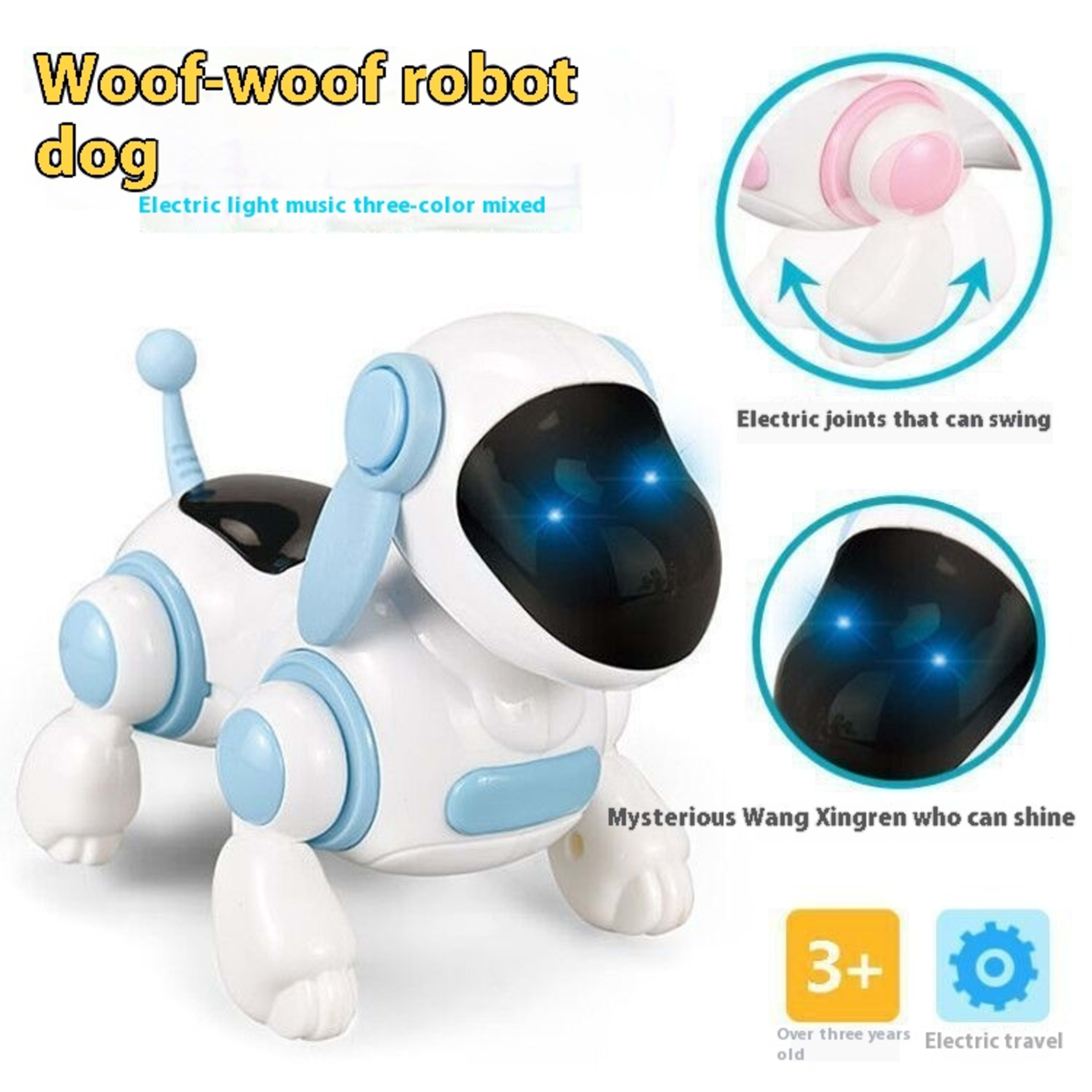 Children's Educational Crawling Simulation Electric Walking Music Dog Toy 15