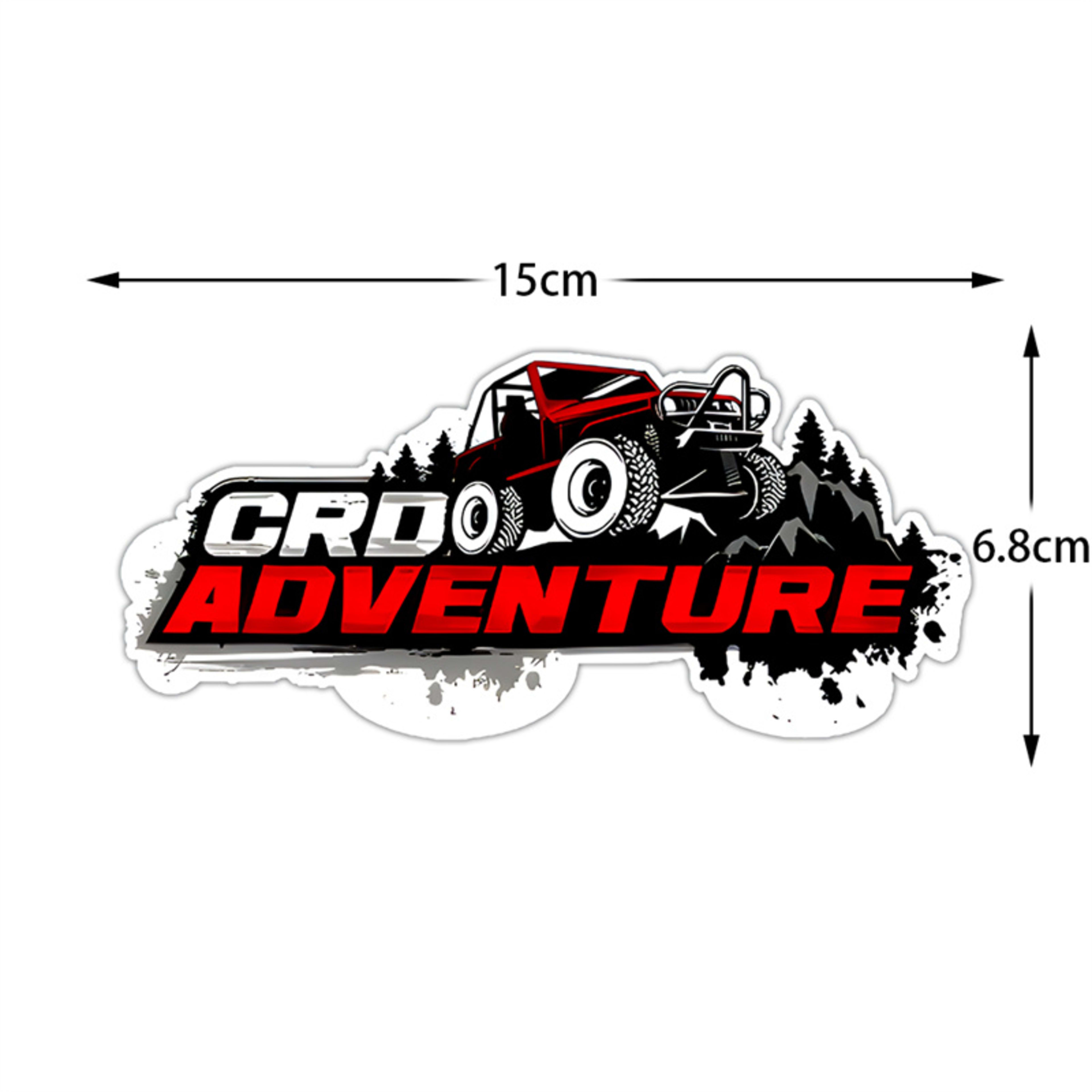 Camping Bumper Stickers Wild Campfire Adventure Decoration 4
