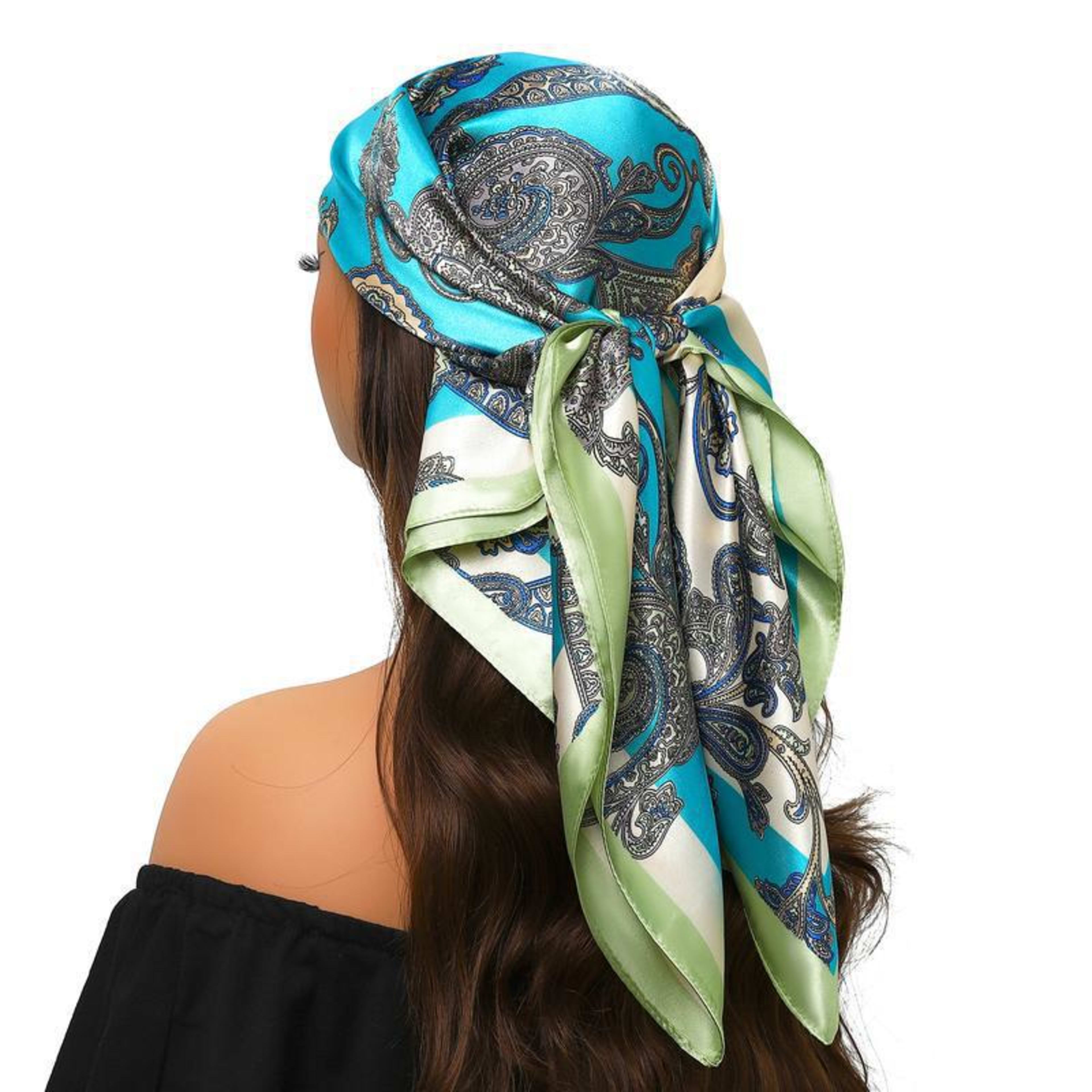 Women's Creative Printed All-Match Shawl Headscarf 47