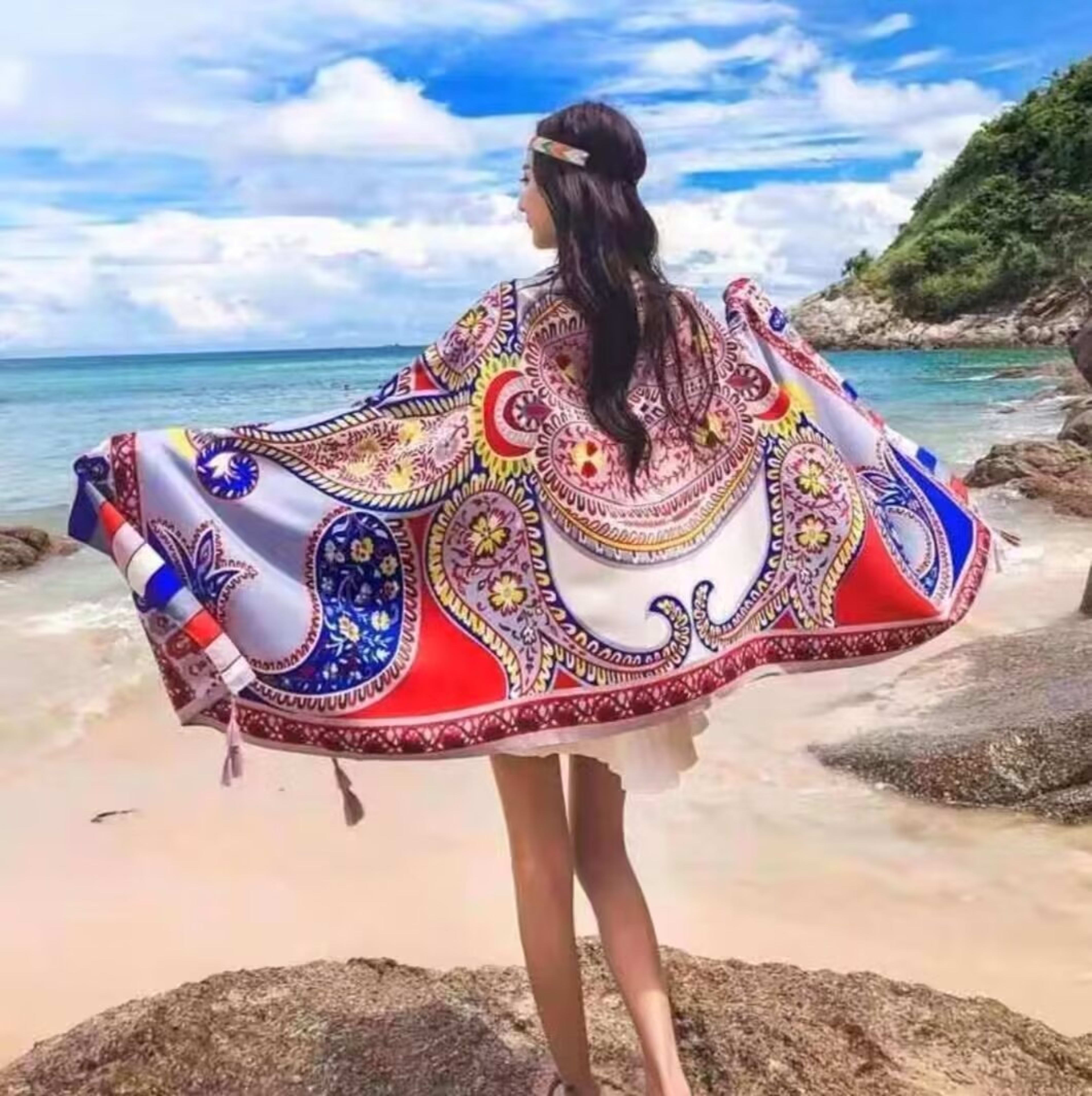 Ethnic-style Dual-use Beach Towel New Arrival 65