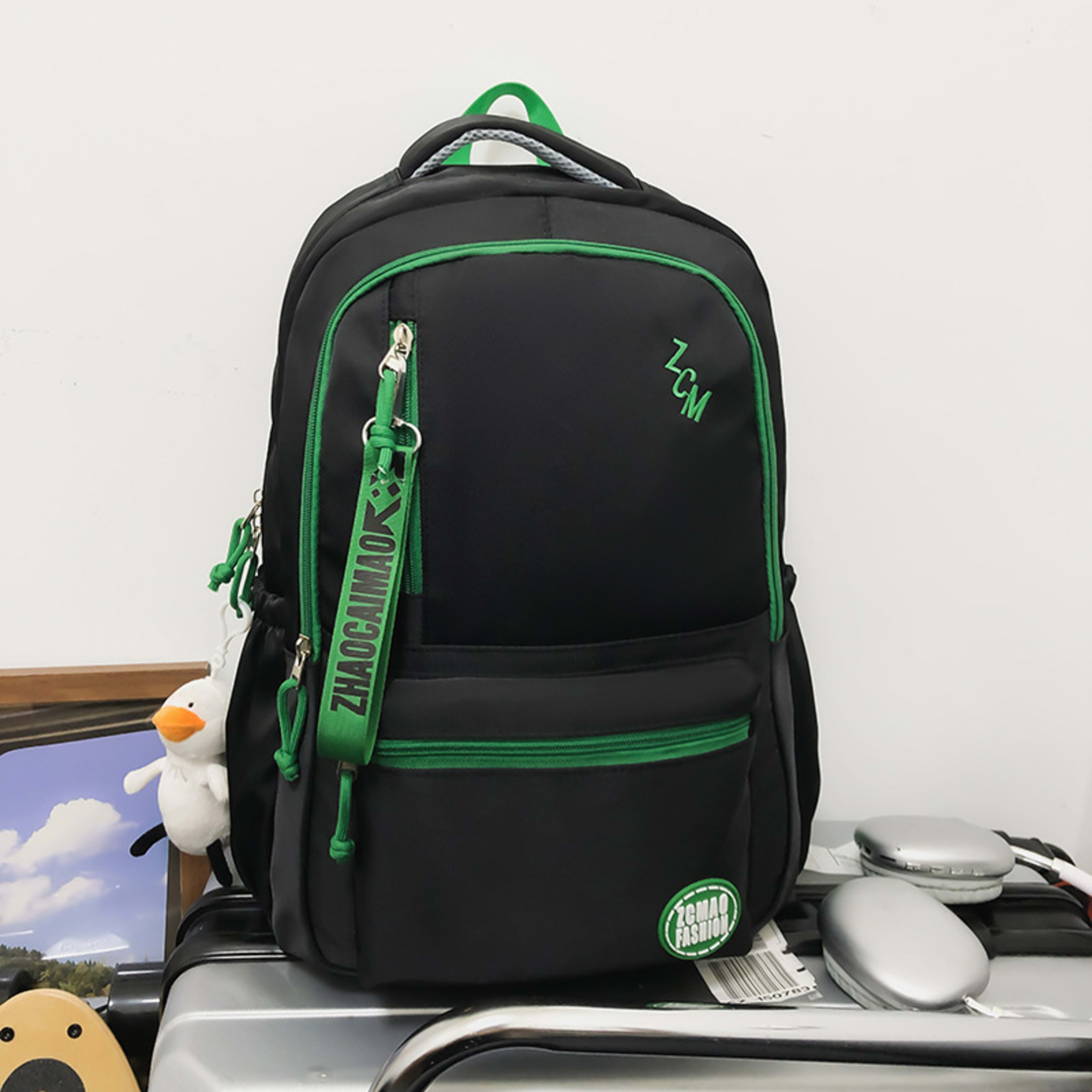 College Student Travel Junior High School Student Large Capacity Computer Backpack 2