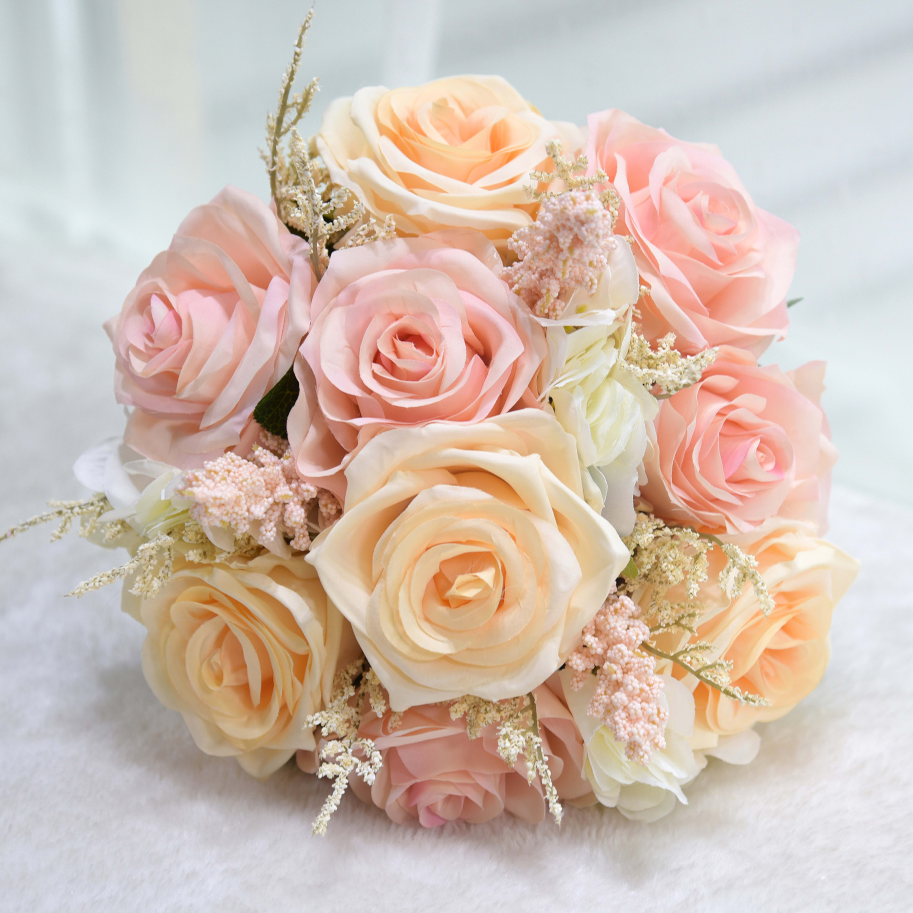 Simulation Outdoor Series Hand Bouquet Photography Props Bride Wedding Supplies 12