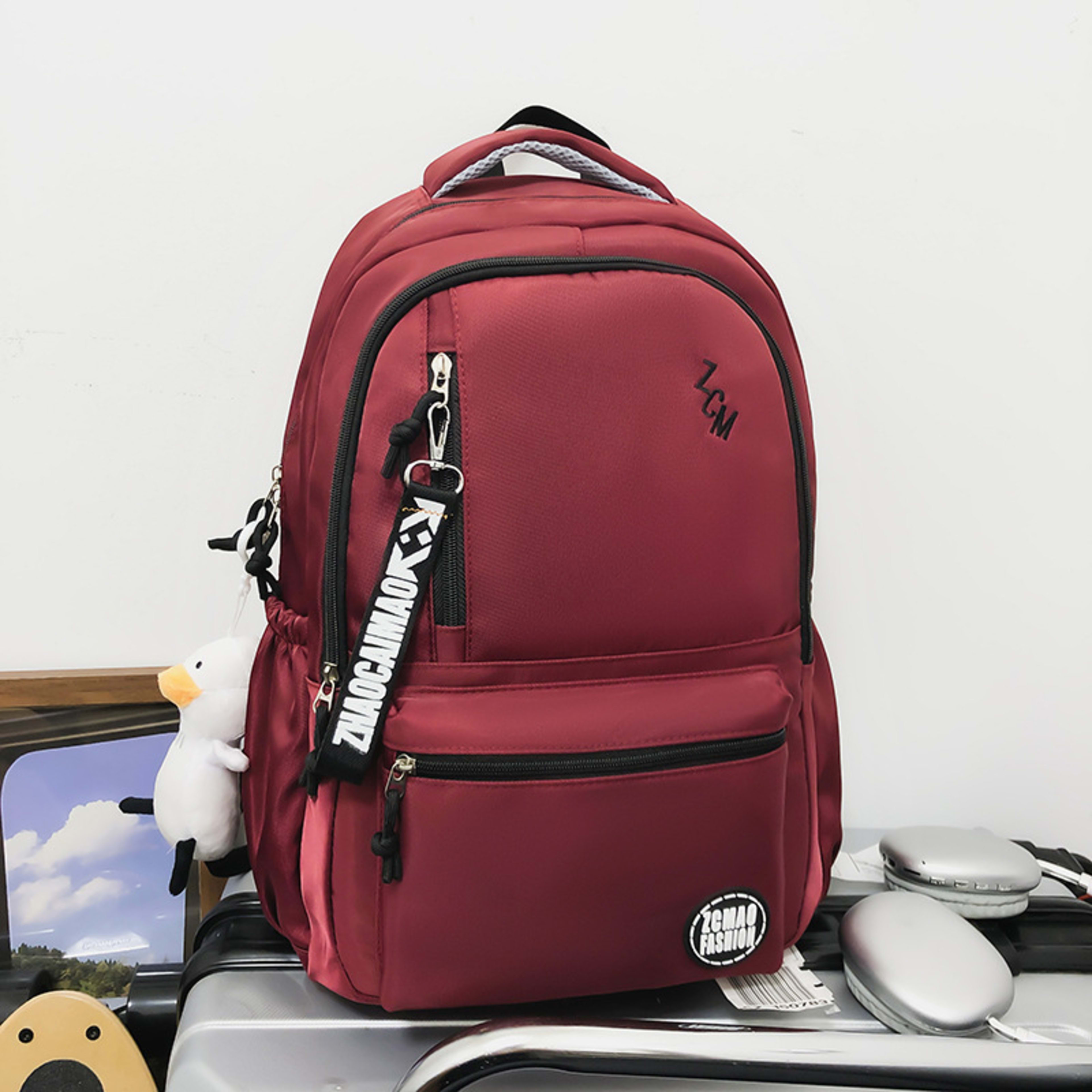 College Student Travel Junior High School Student Large Capacity Computer Backpack 9