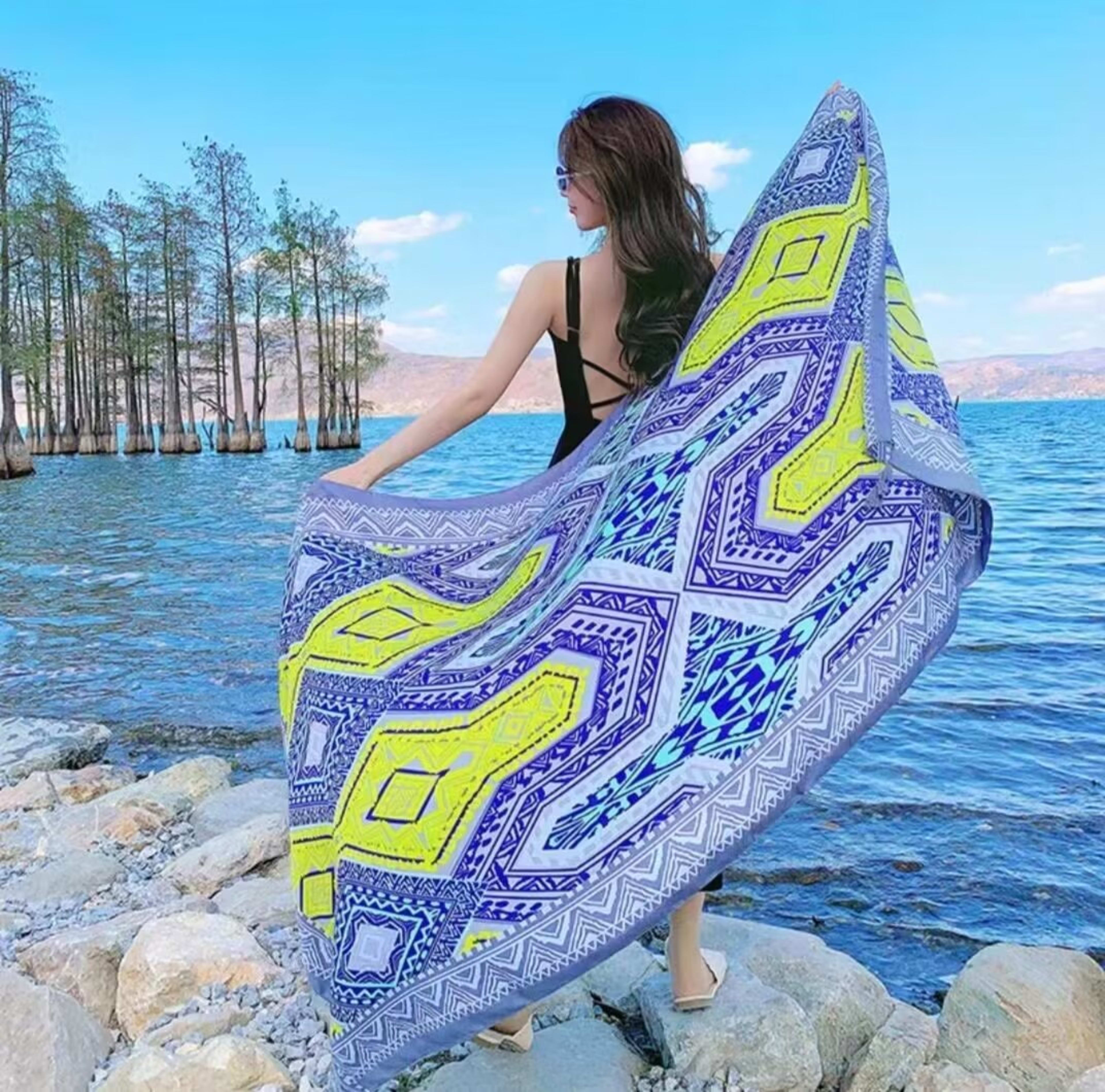 Ethnic-style Dual-use Beach Towel New Arrival 2