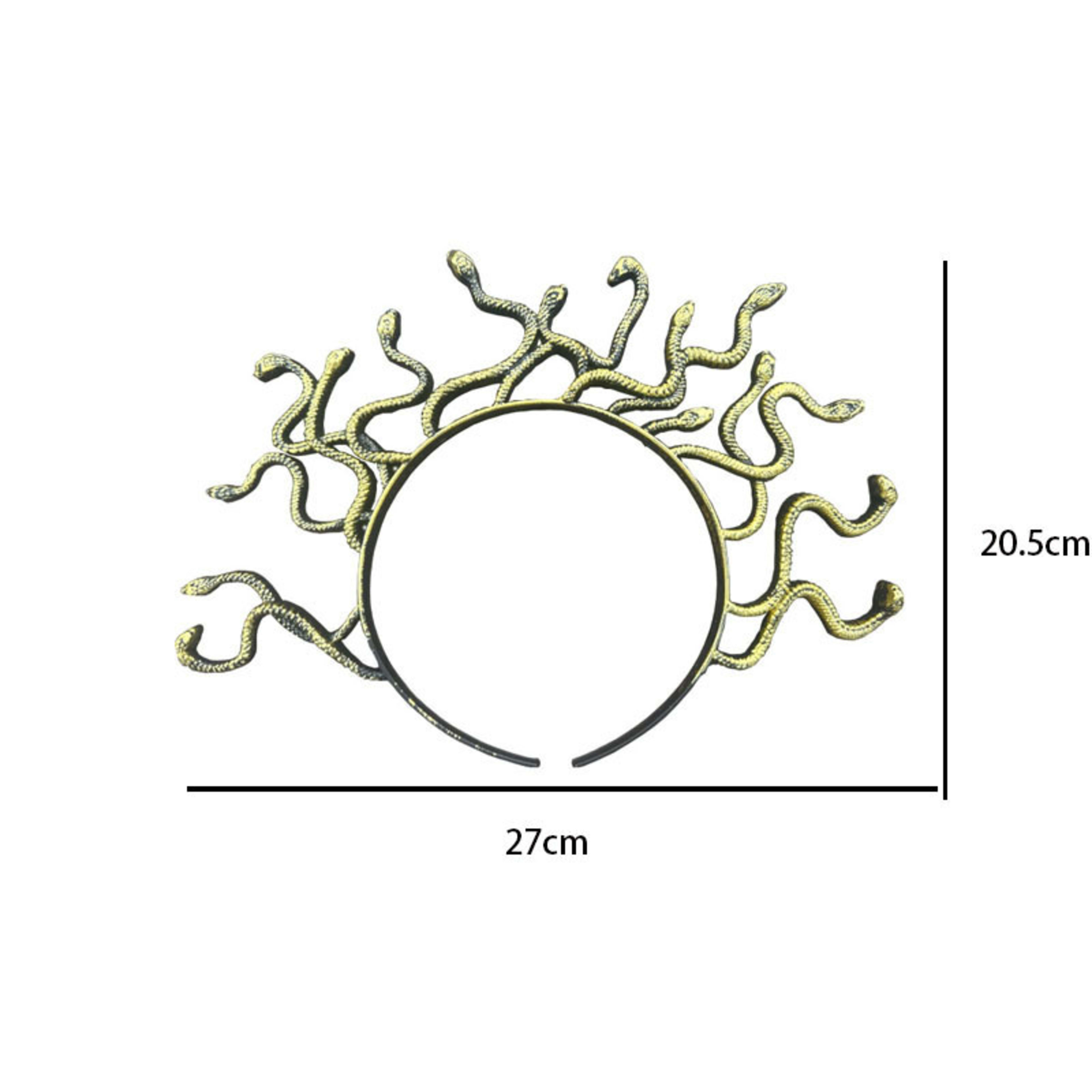 Gorgon Medusa Snake-hair Headband From Greek Mythology 7