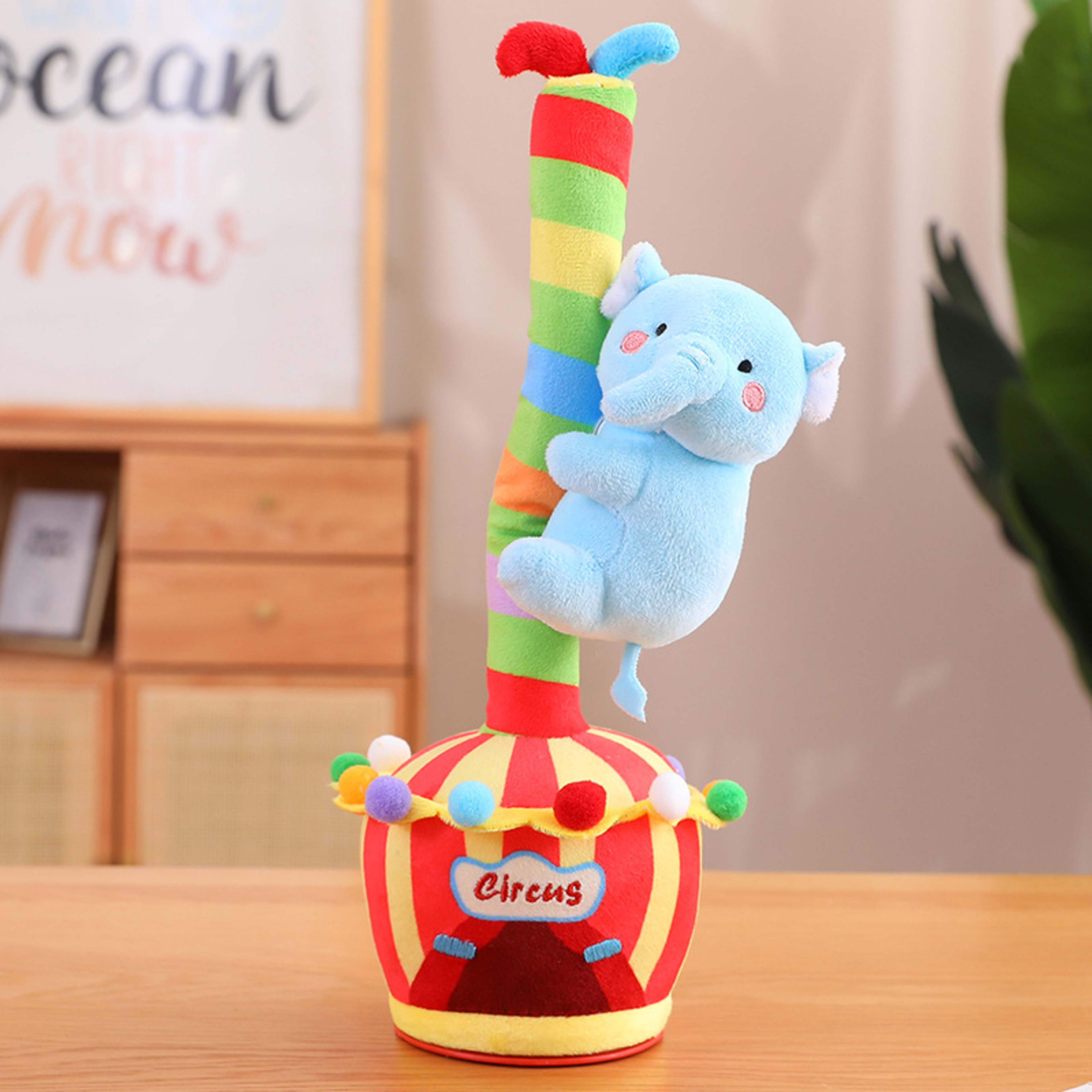 Cartoon Animal Cactus Electric Toy 4