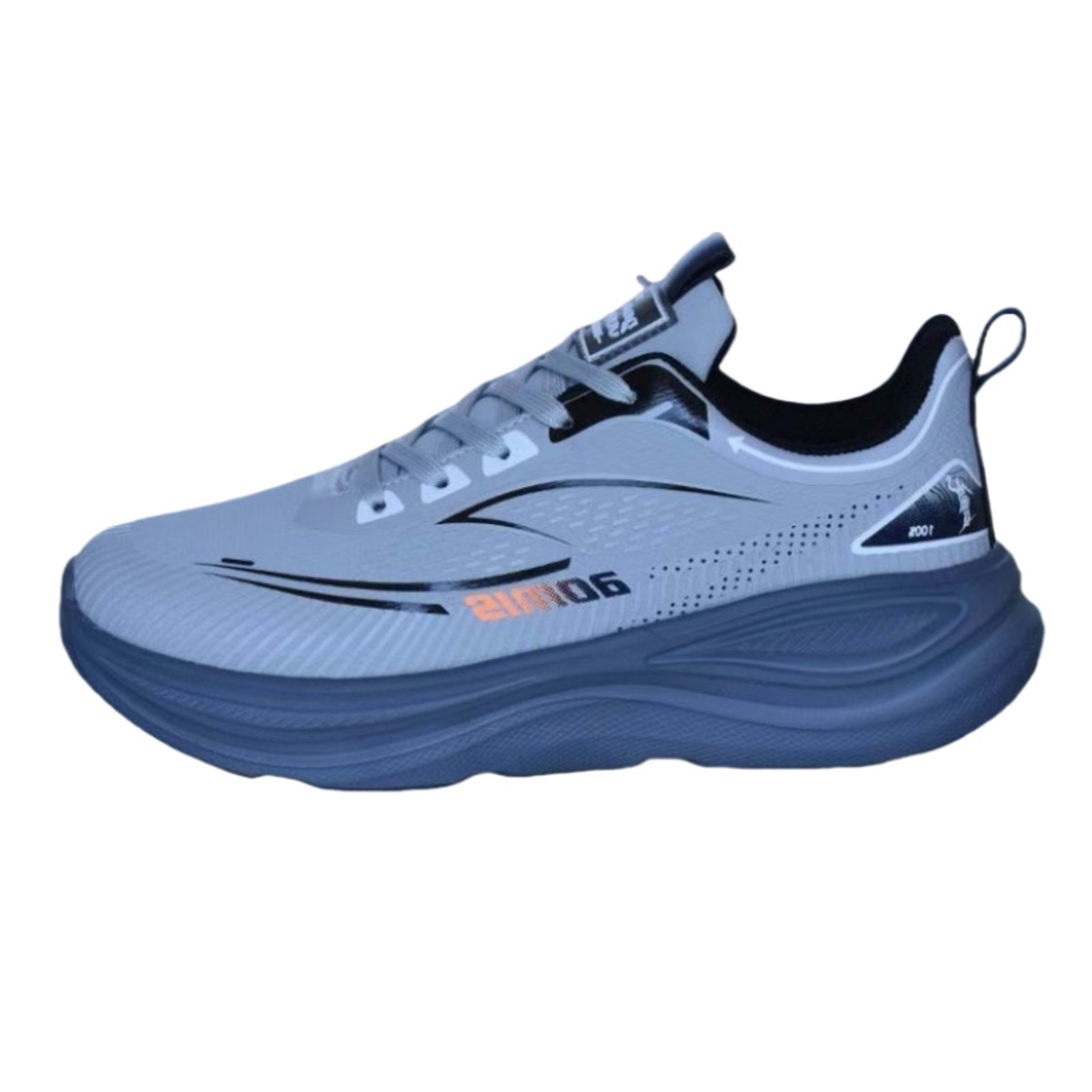 Waterproof Leather Upper Soft Sole Non-slip Lightweight Shock-absorbing Athletic Shoes 5