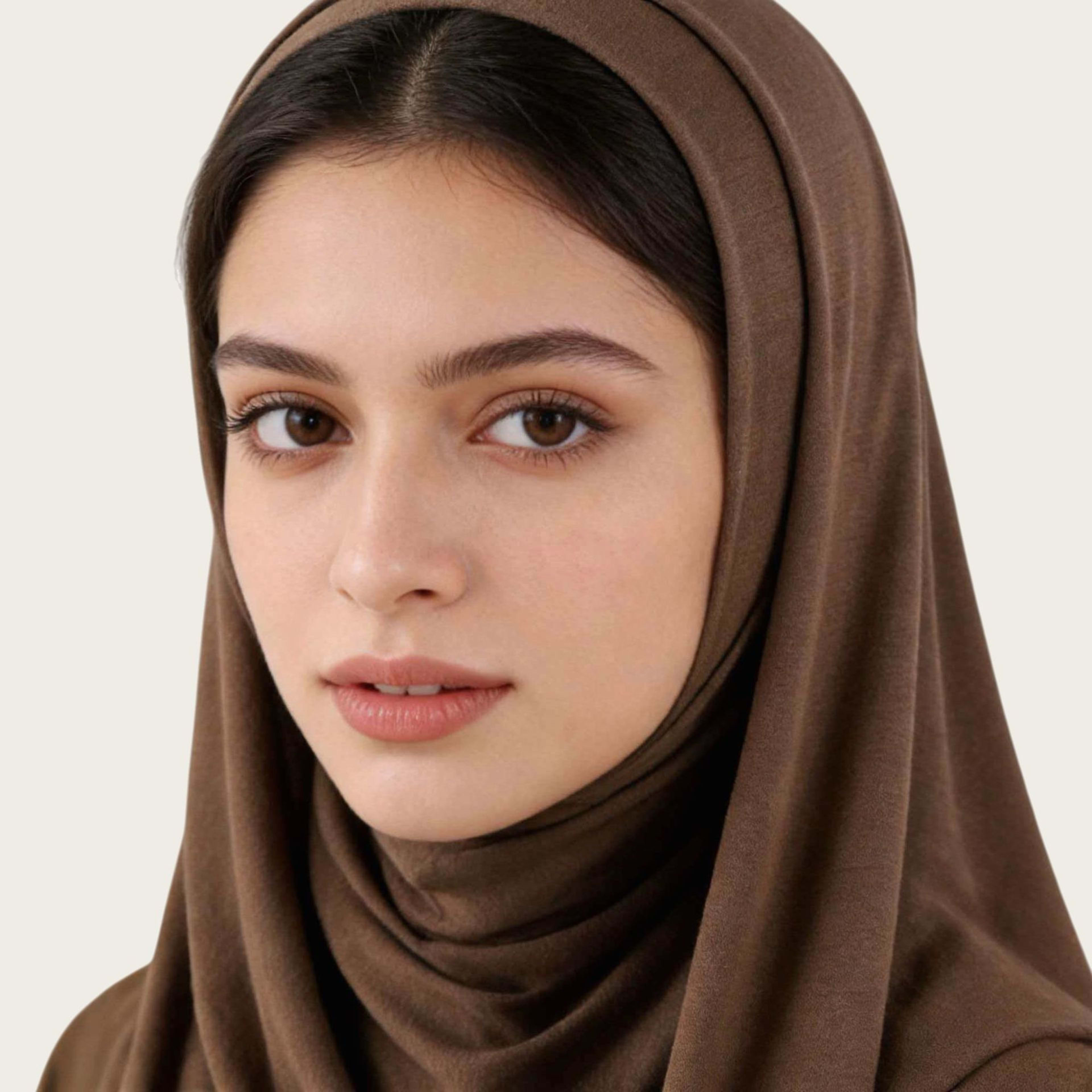 Mercerized Cotton Trendy Versatile Scarf Solid-color Long Scarf 18