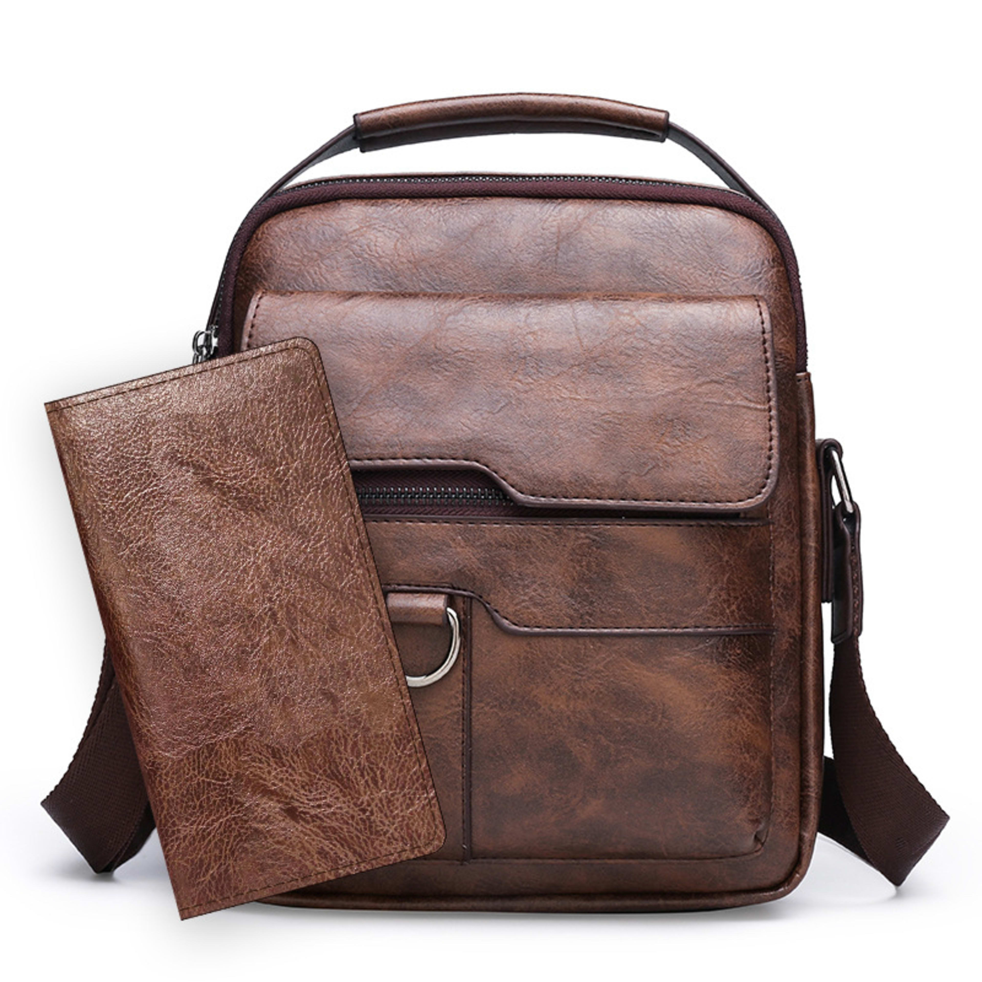 Casual Crossbody Men's Document Small Backpack 4