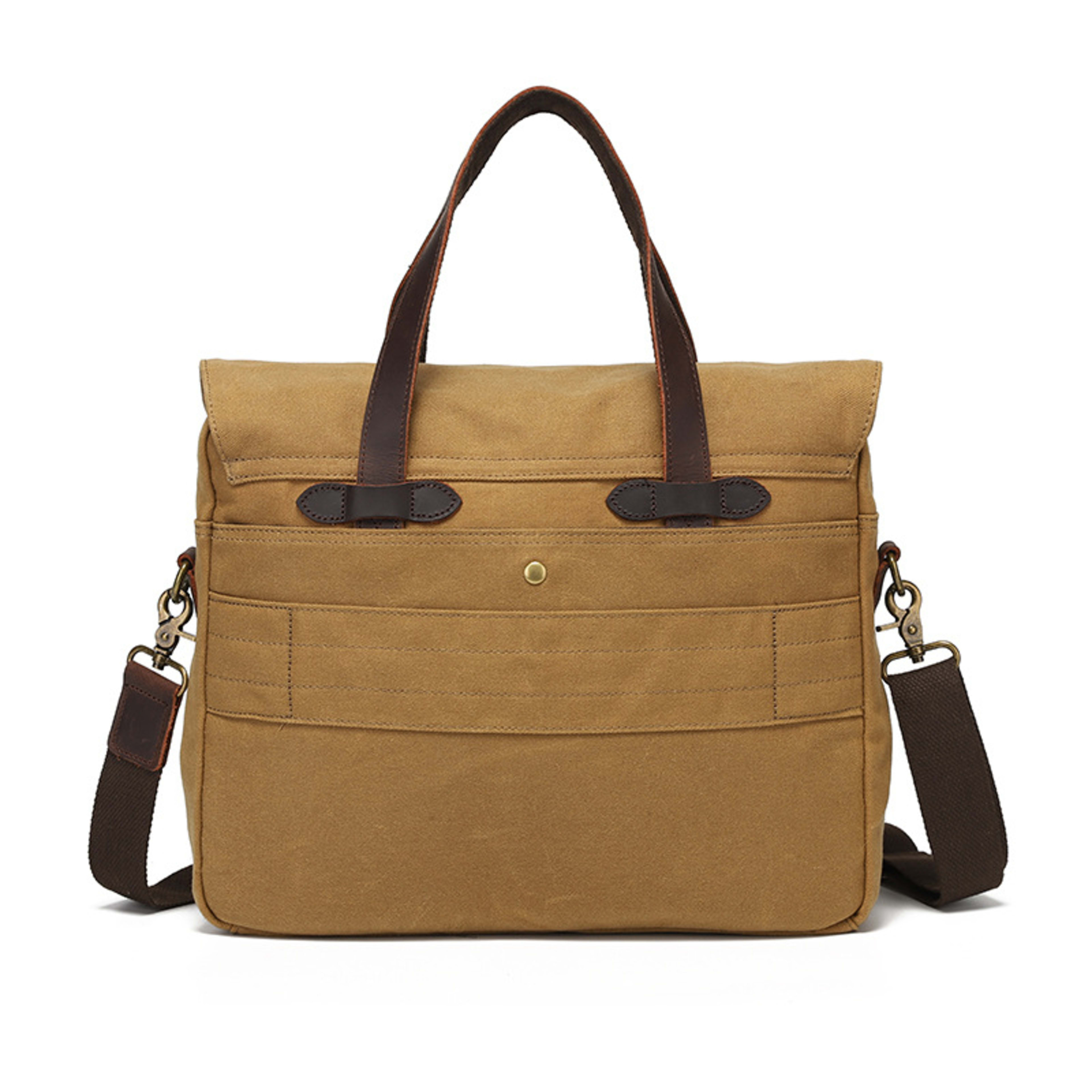 Portable Briefcase Men's One-shoulder Crossbody Outdoor Travel 6