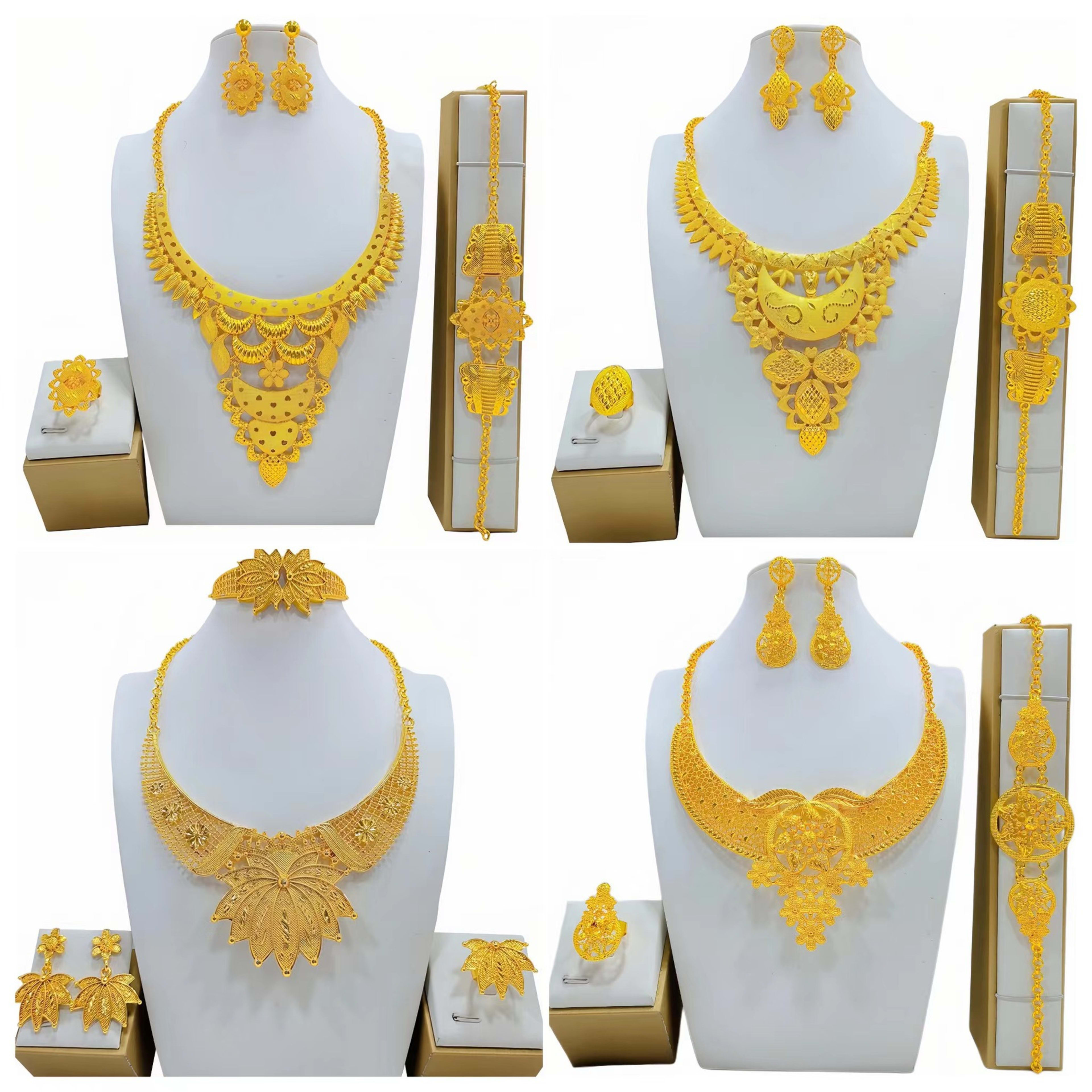 Women's Fashion All-match Jewelry Mirror Jewelry Suit 5