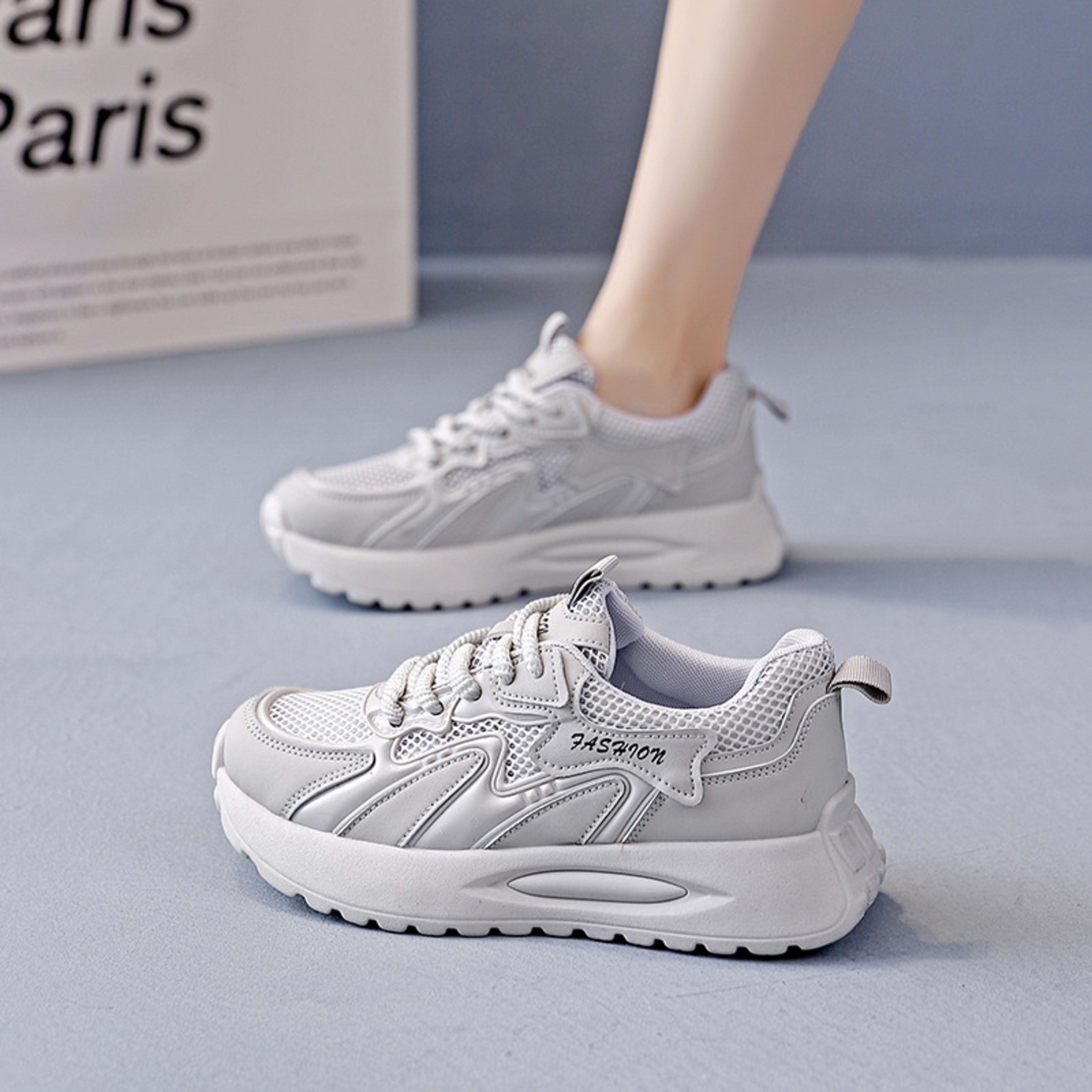 Breathable Mesh Running Shoes With A Nonslip Sole For Women 6