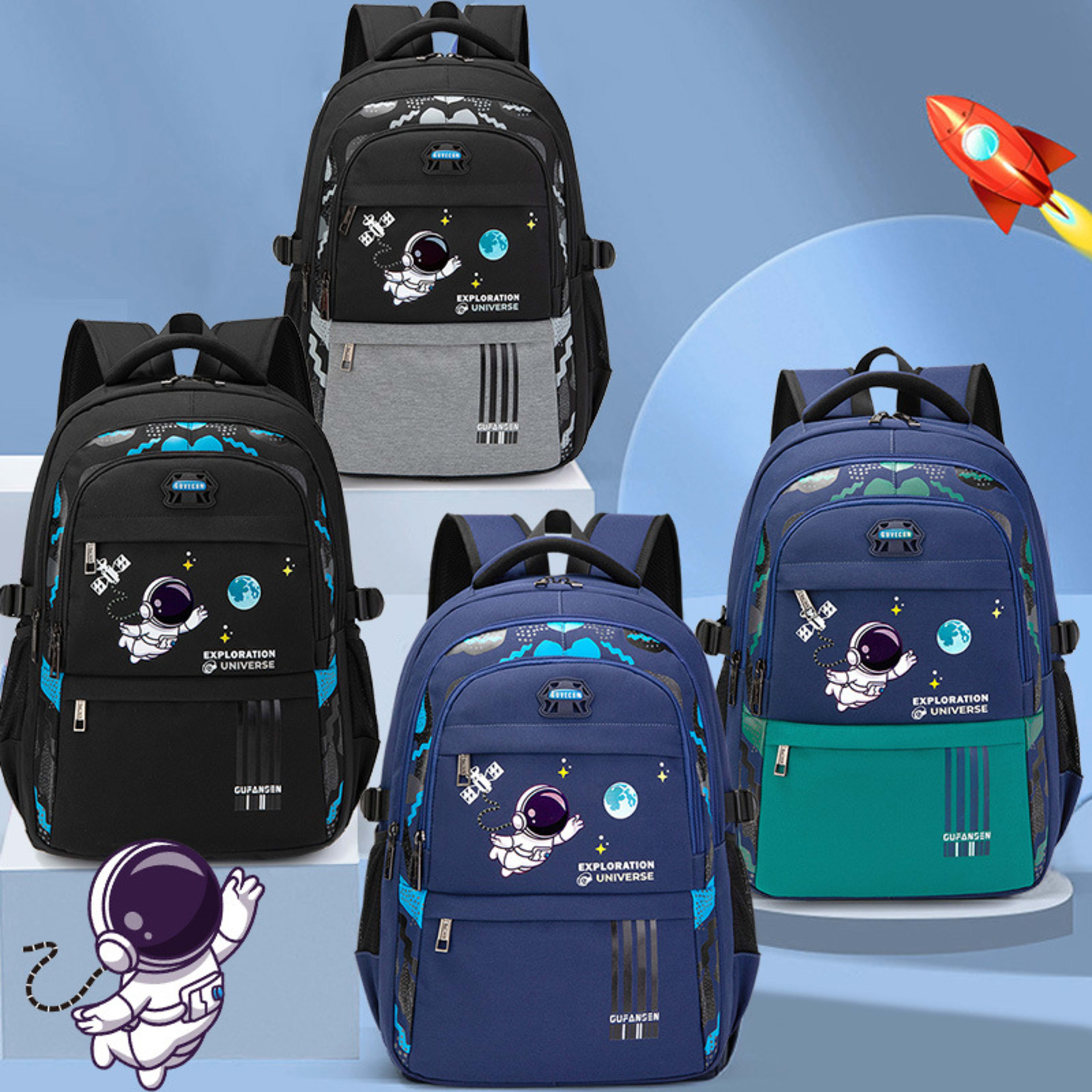 Spine Protection Backpack For Boys And Girls 17