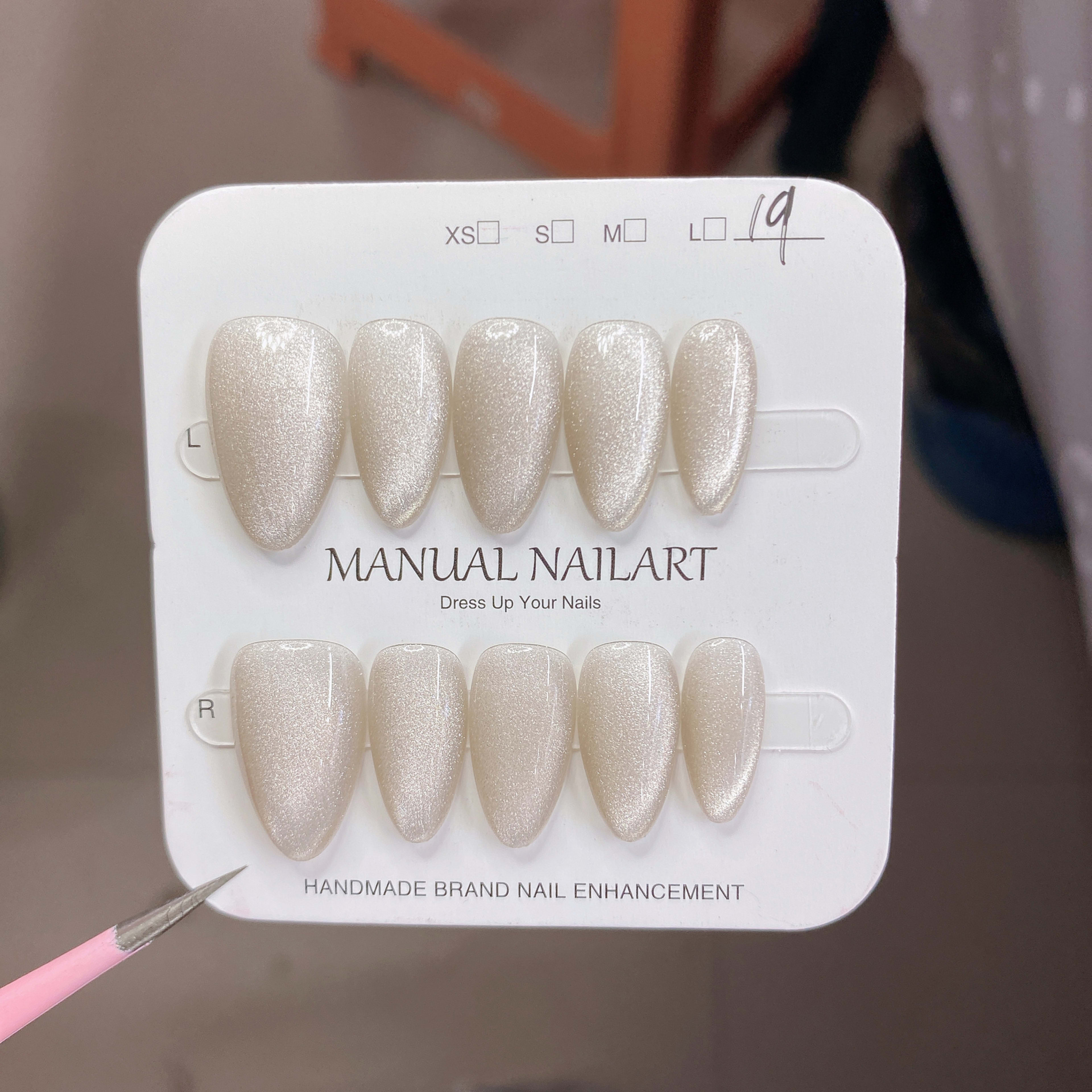 Hand-applied Gel Nail Art Tips For UVLED Curing 29