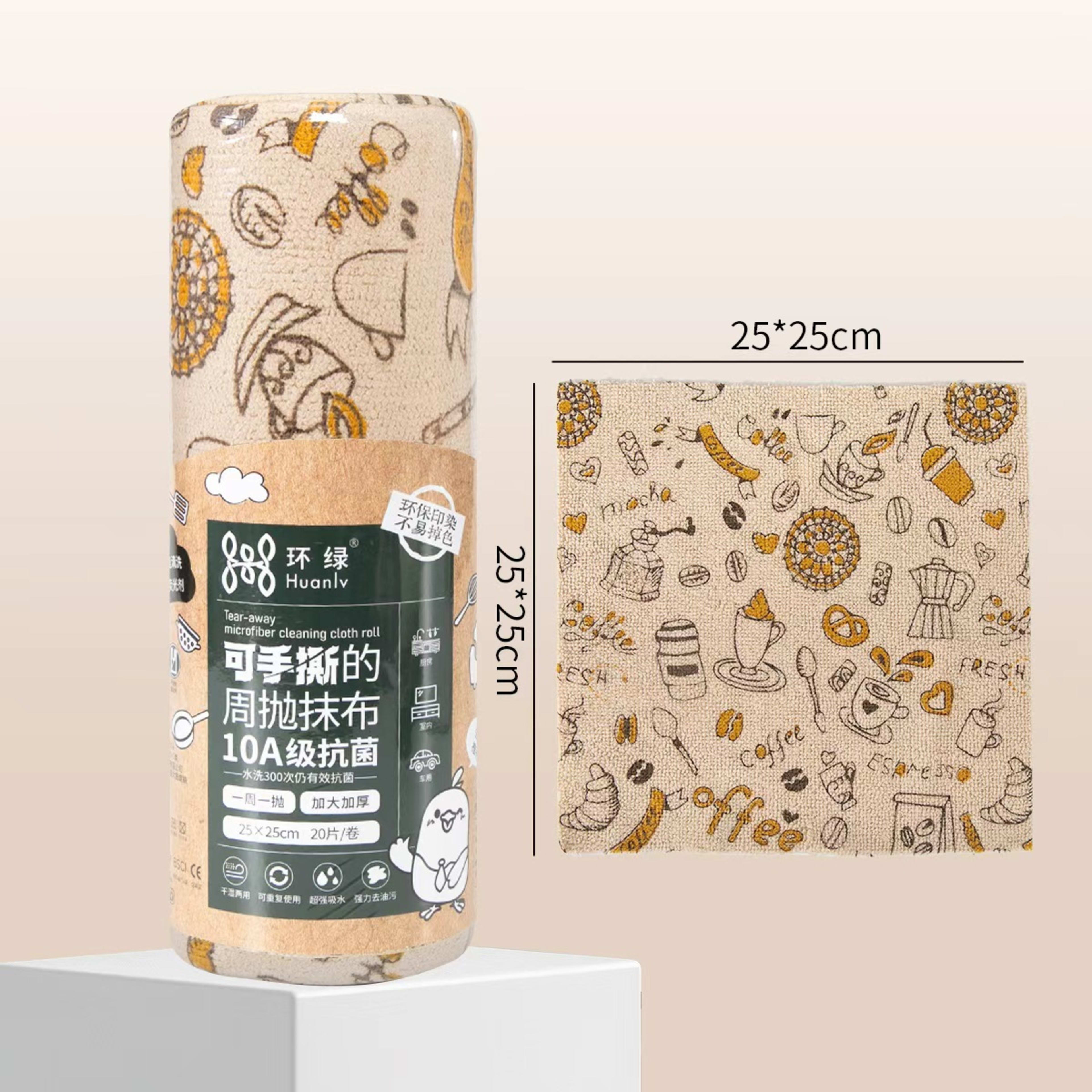 10A Antibacterial Multi-Functional Printed Tear-Off Wipes 20