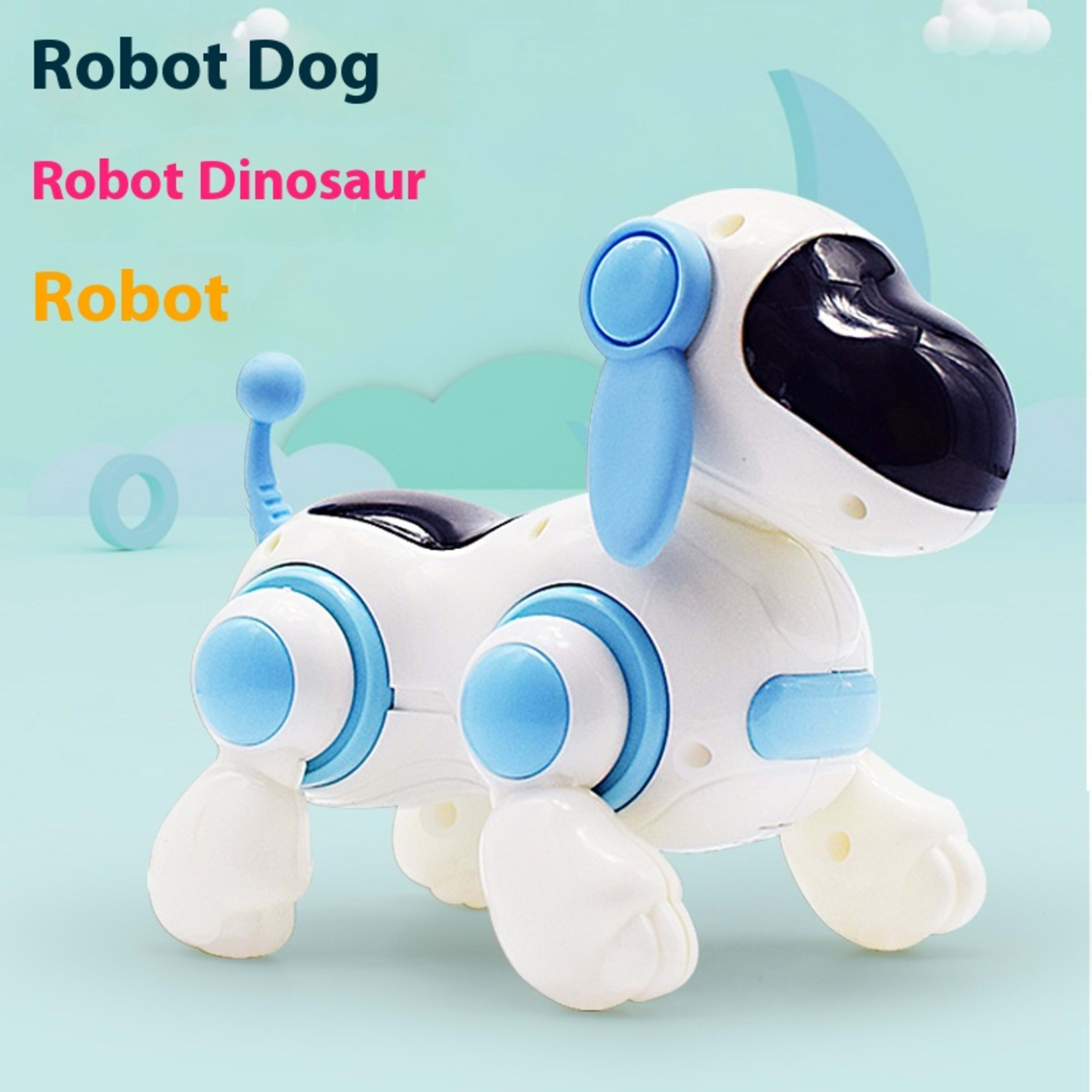 Children's Educational Crawling Simulation Electric Walking Music Dog Toy 2
