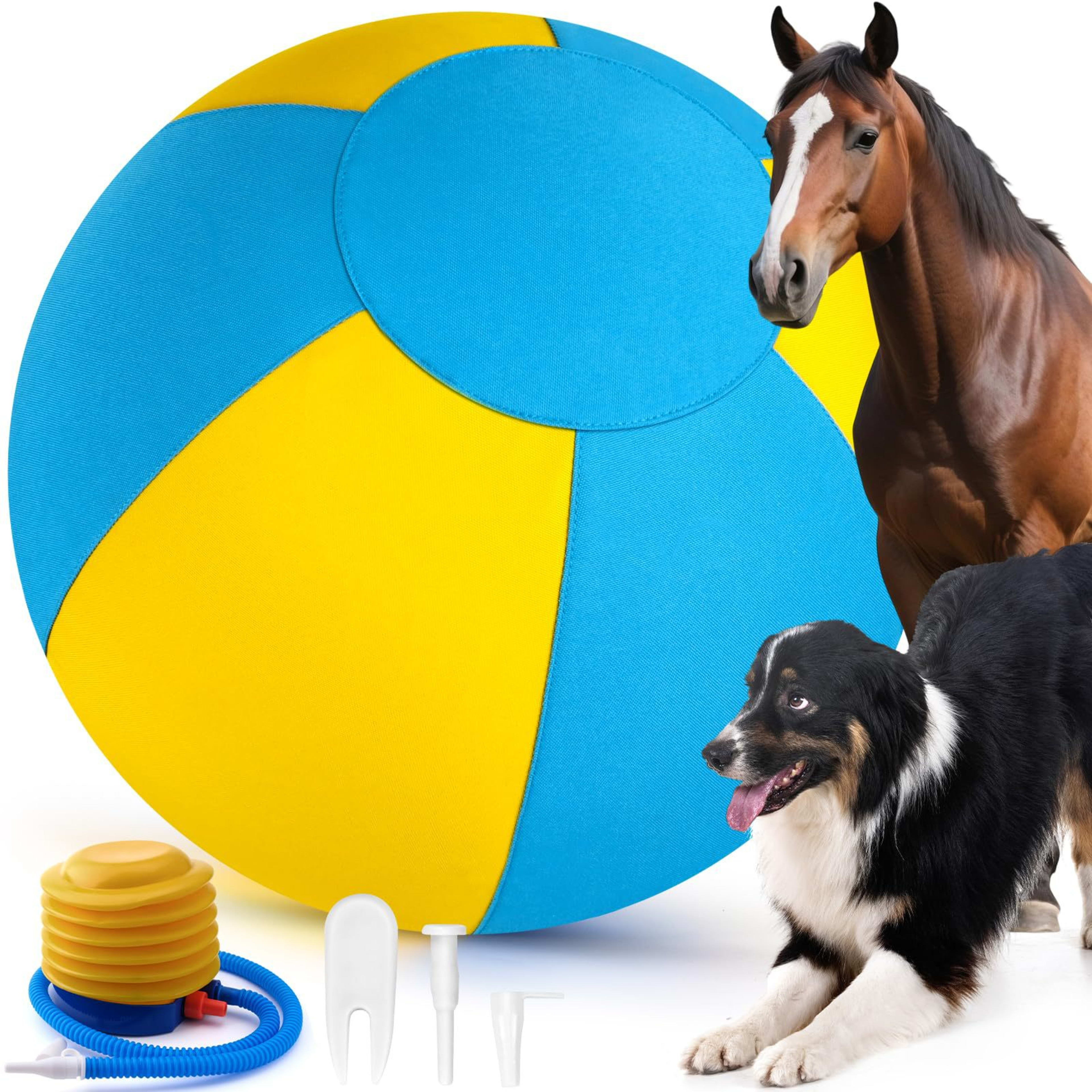 Outdoor Pet Toy Training Inflatable Self-Throwing Ball 5