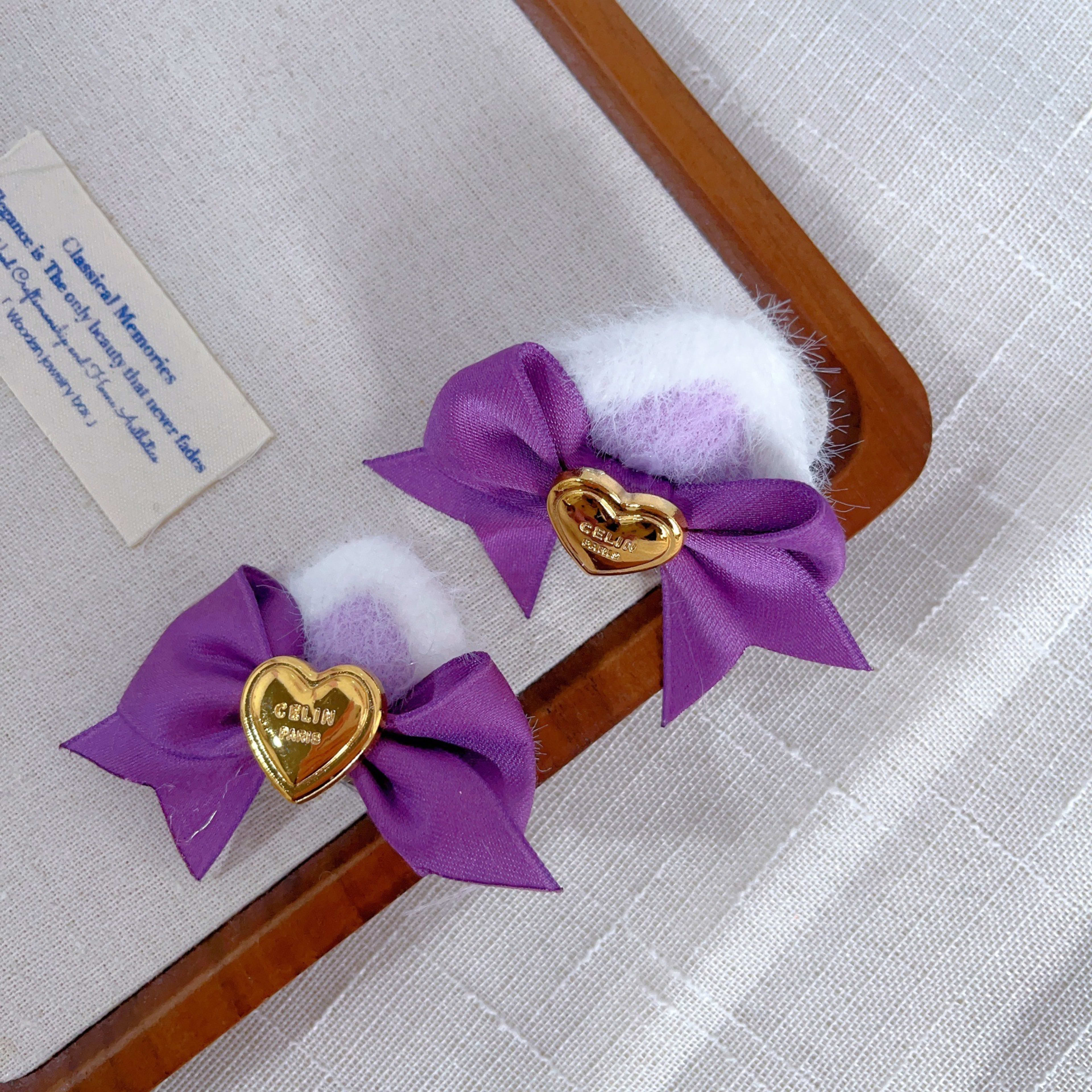 Cute Cat-ear Bow Hair Clip 6