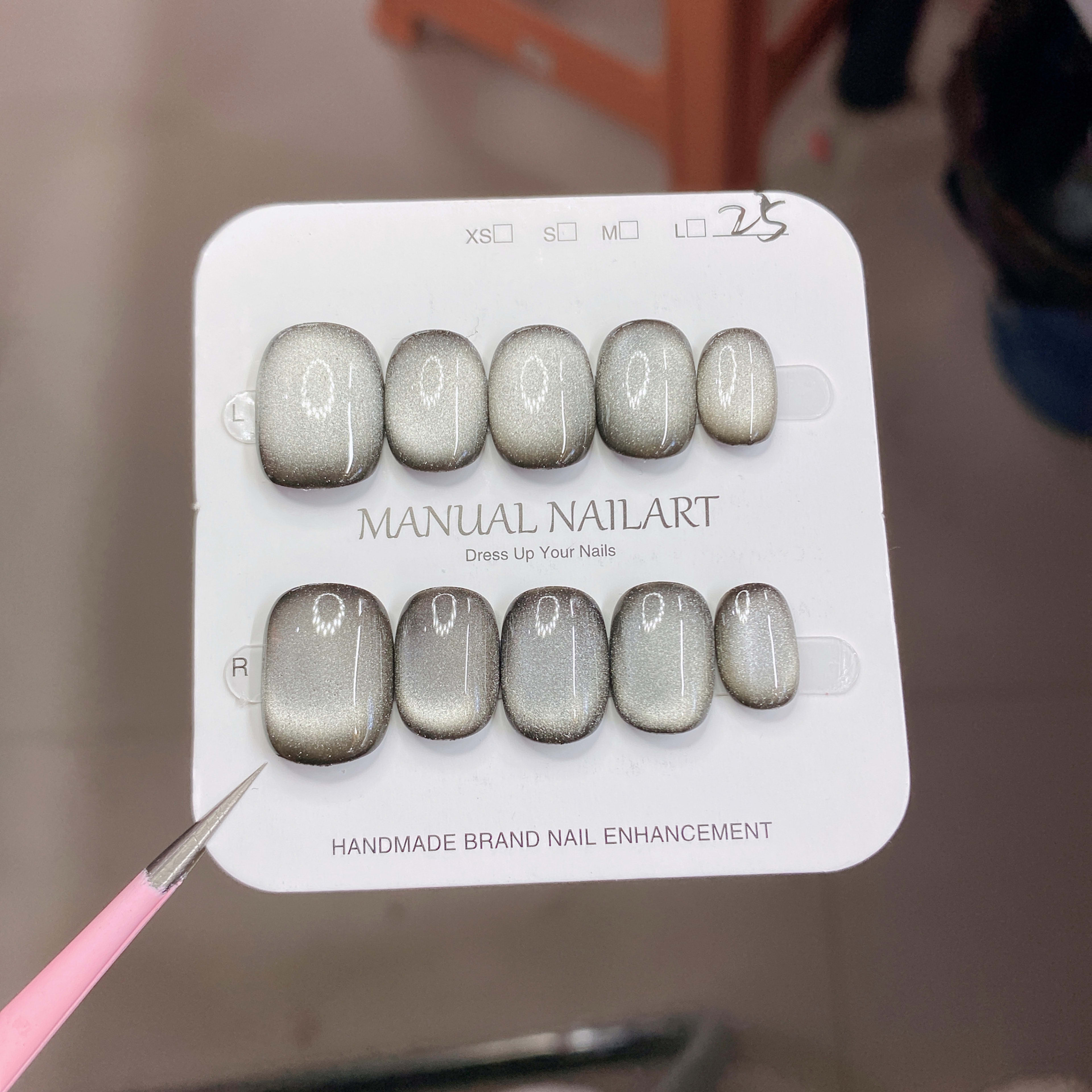Hand-applied Gel Nail Art Tips For UVLED Curing 13