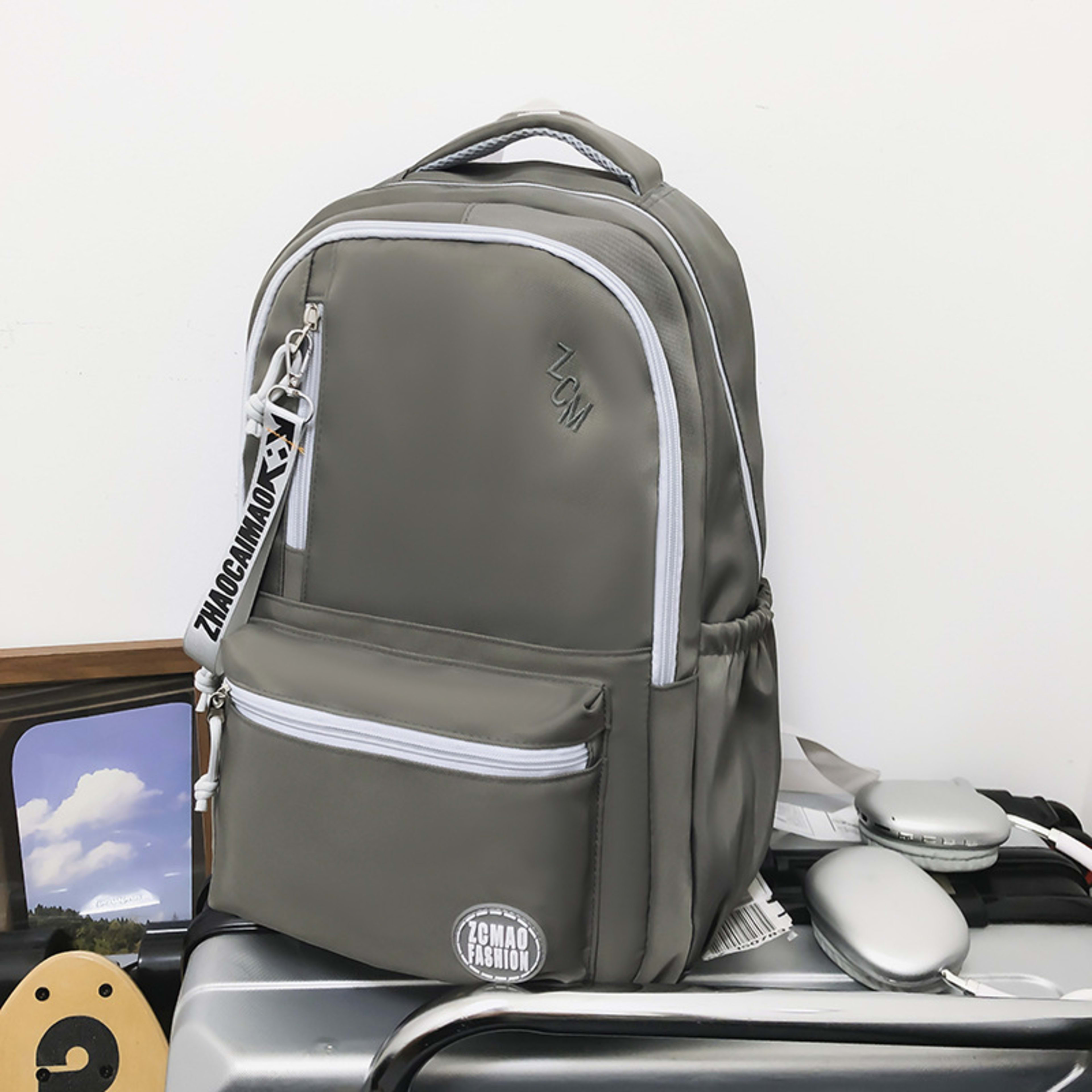 College Student Travel Junior High School Student Large Capacity Computer Backpack 6