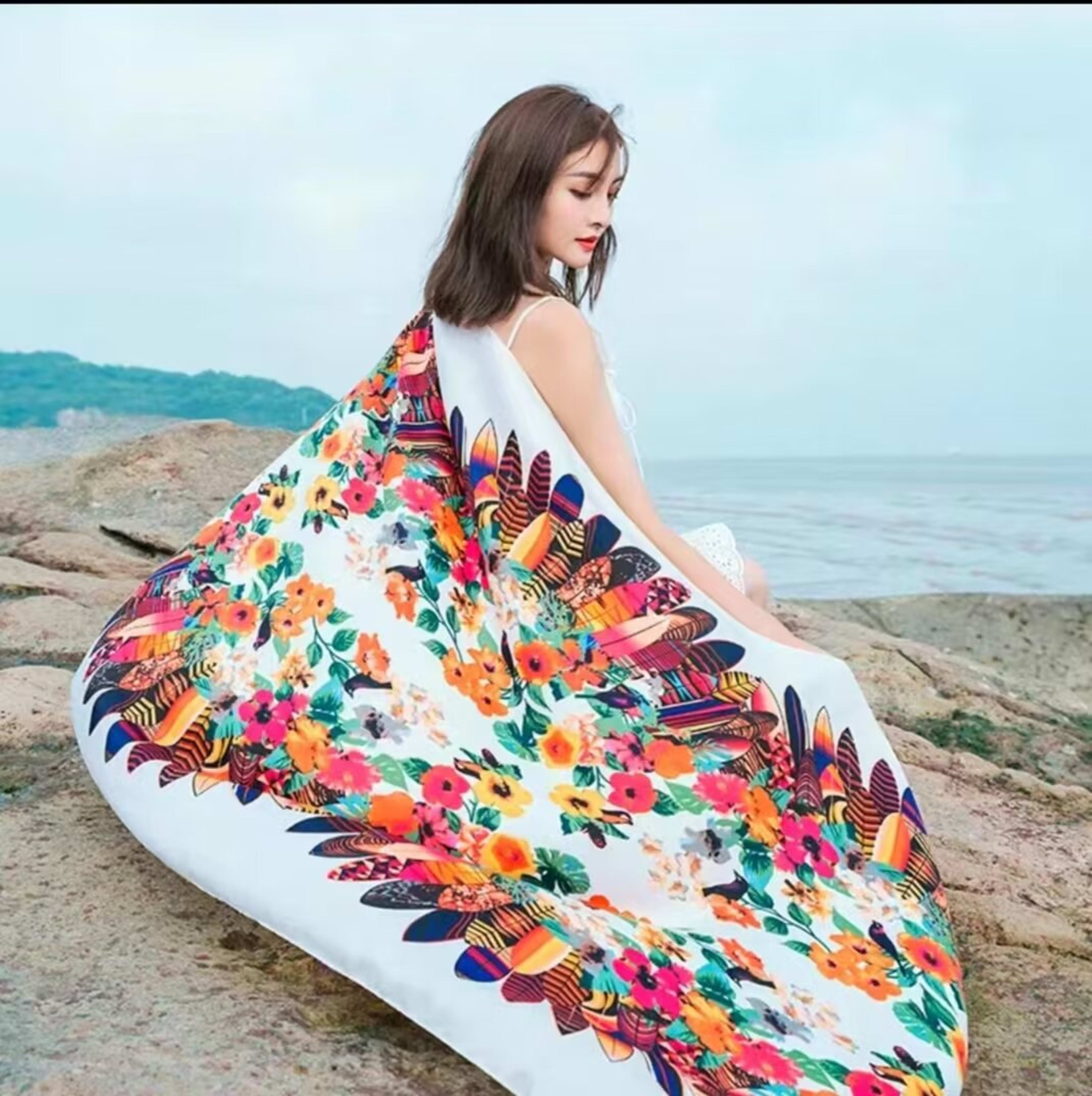 Ethnic-style Dual-use Beach Towel New Arrival 94