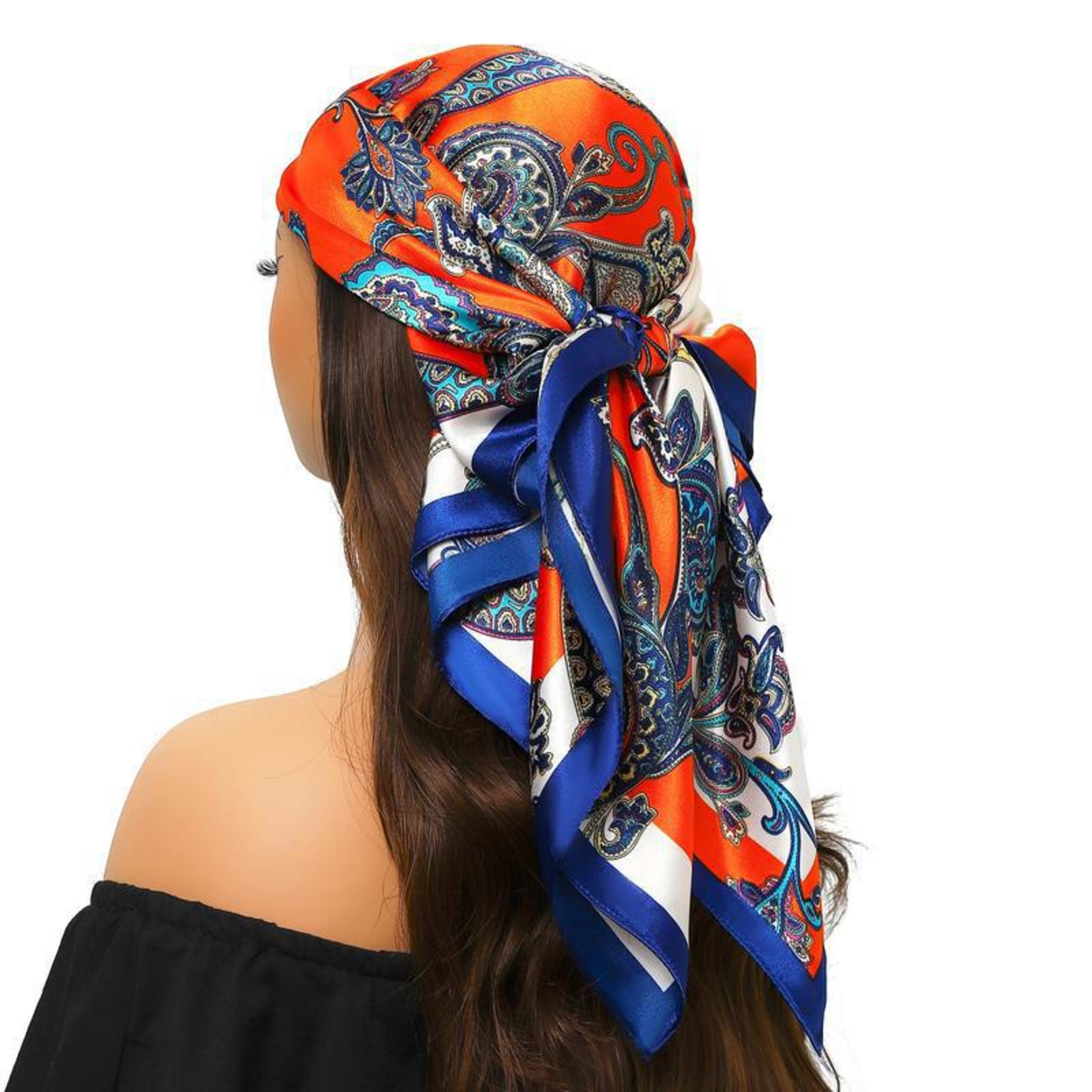 Women's Creative Printed All-Match Shawl Headscarf 43