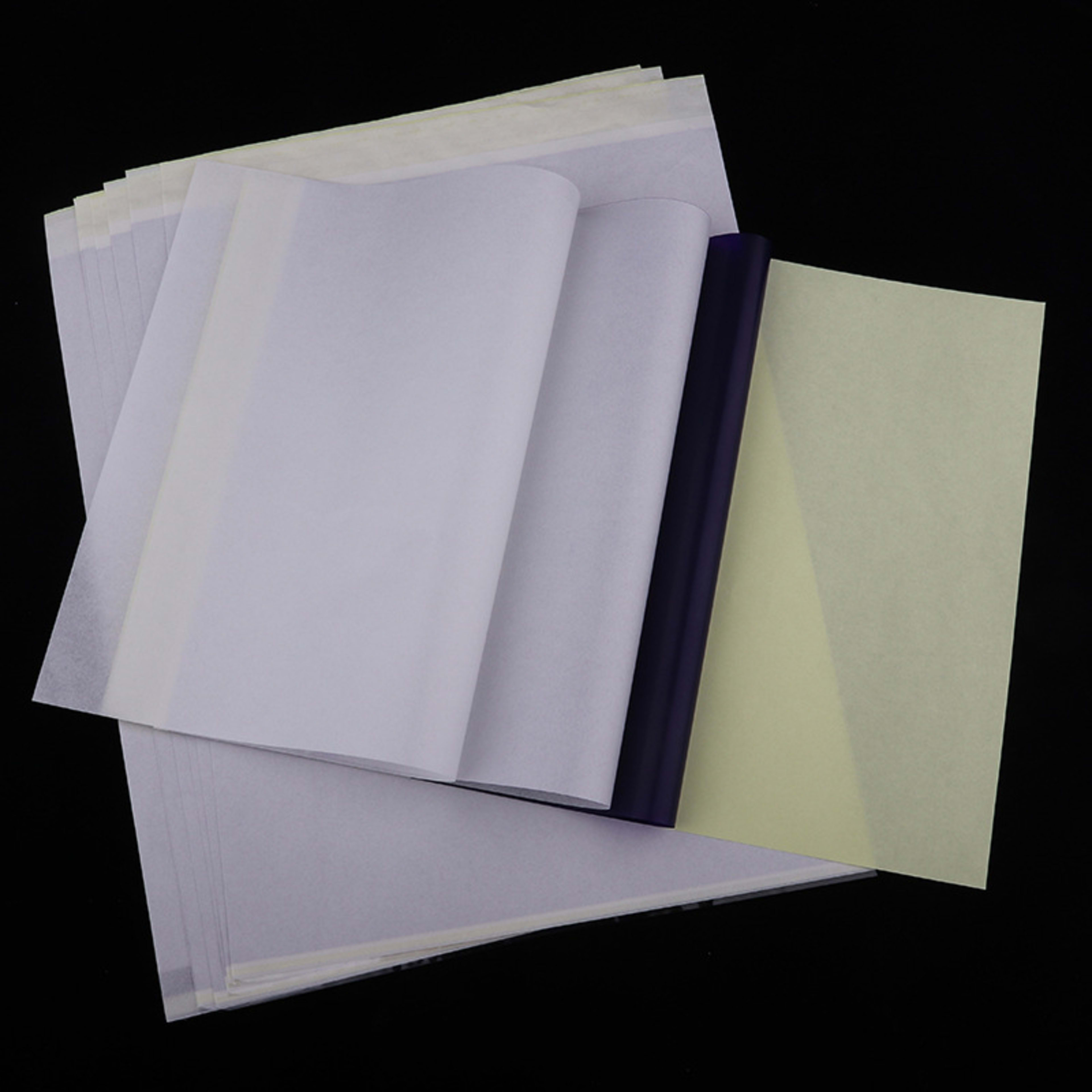 Tattoo Transfer Paper Quadruple Copy Paper A4 Hand Drawing Lines Clear Machine Conversion With Transfer Paste Gel 9
