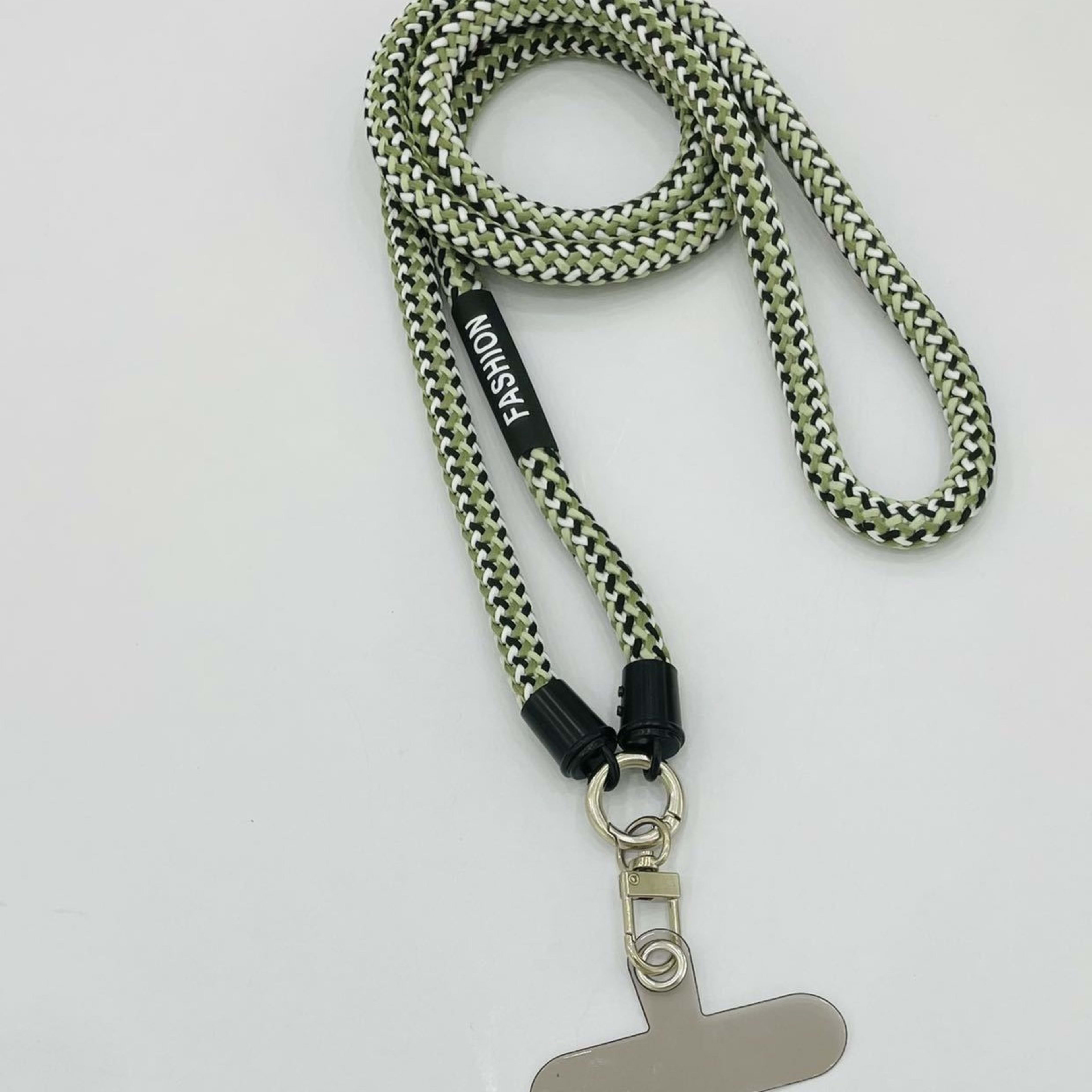 Detachable Fluorescent Braided Decorative Phone Lanyard 8