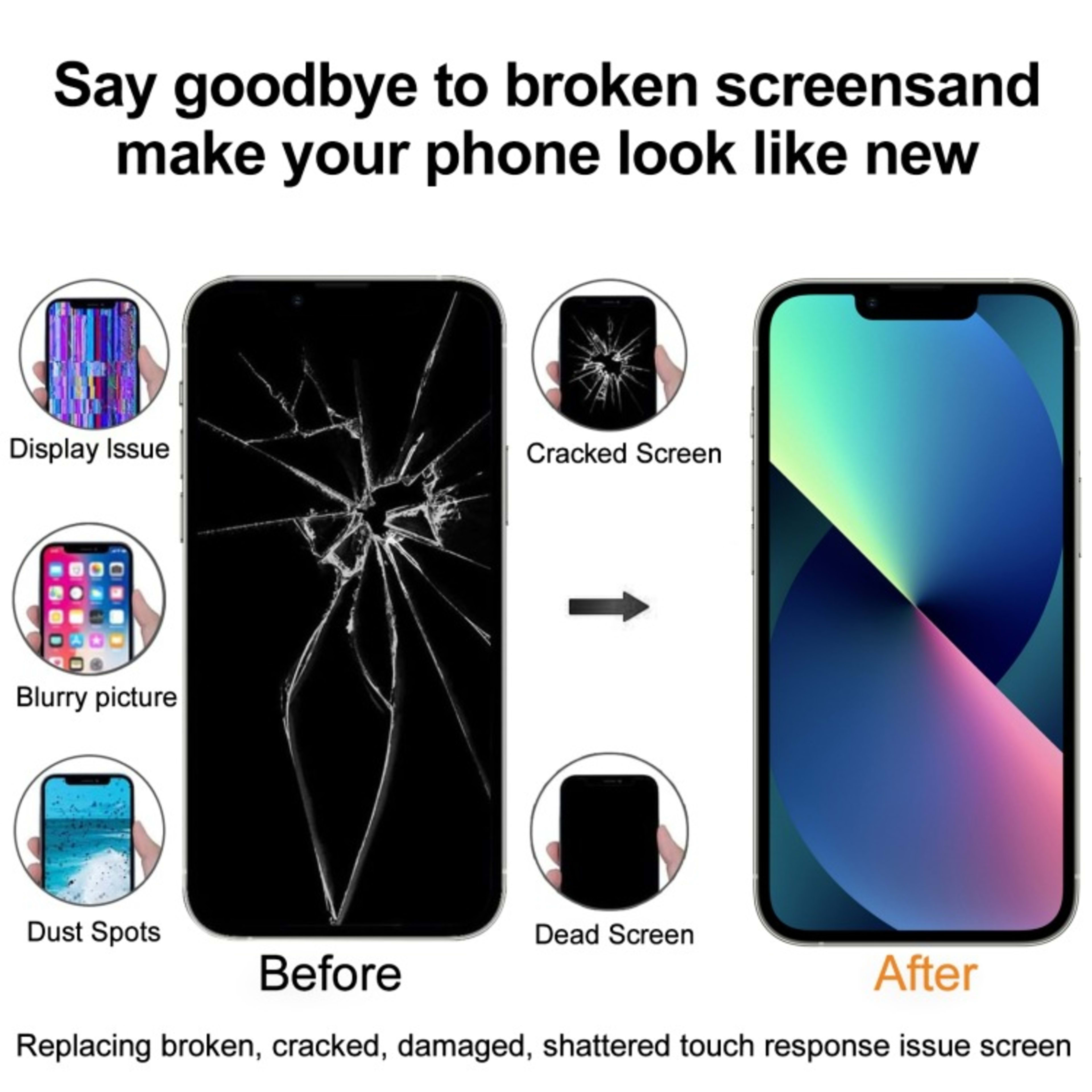 Suitable For XS Max GX OLED LCD Touch Assembly 2