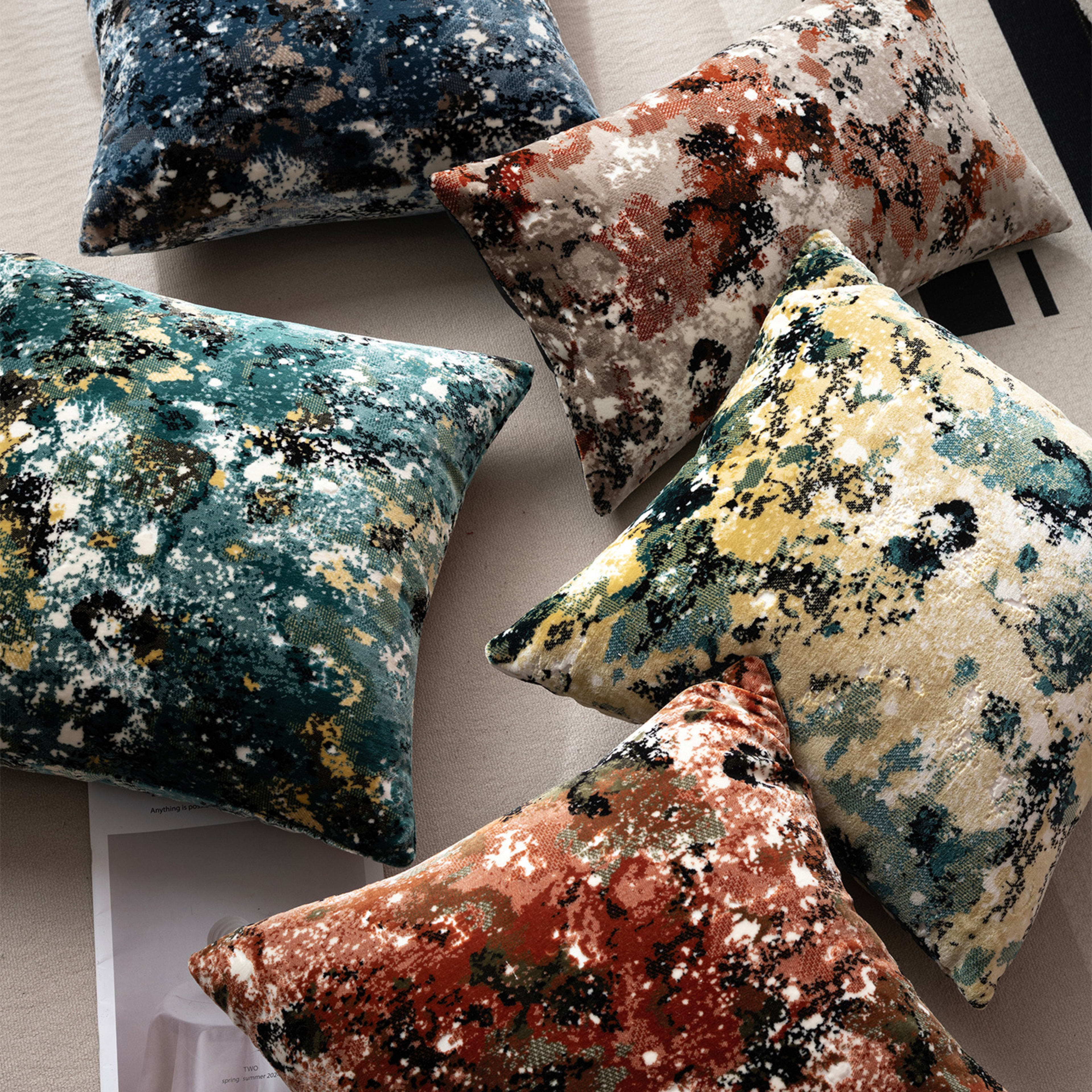 Starry Jacquard Sofa Pillow Cover 7
