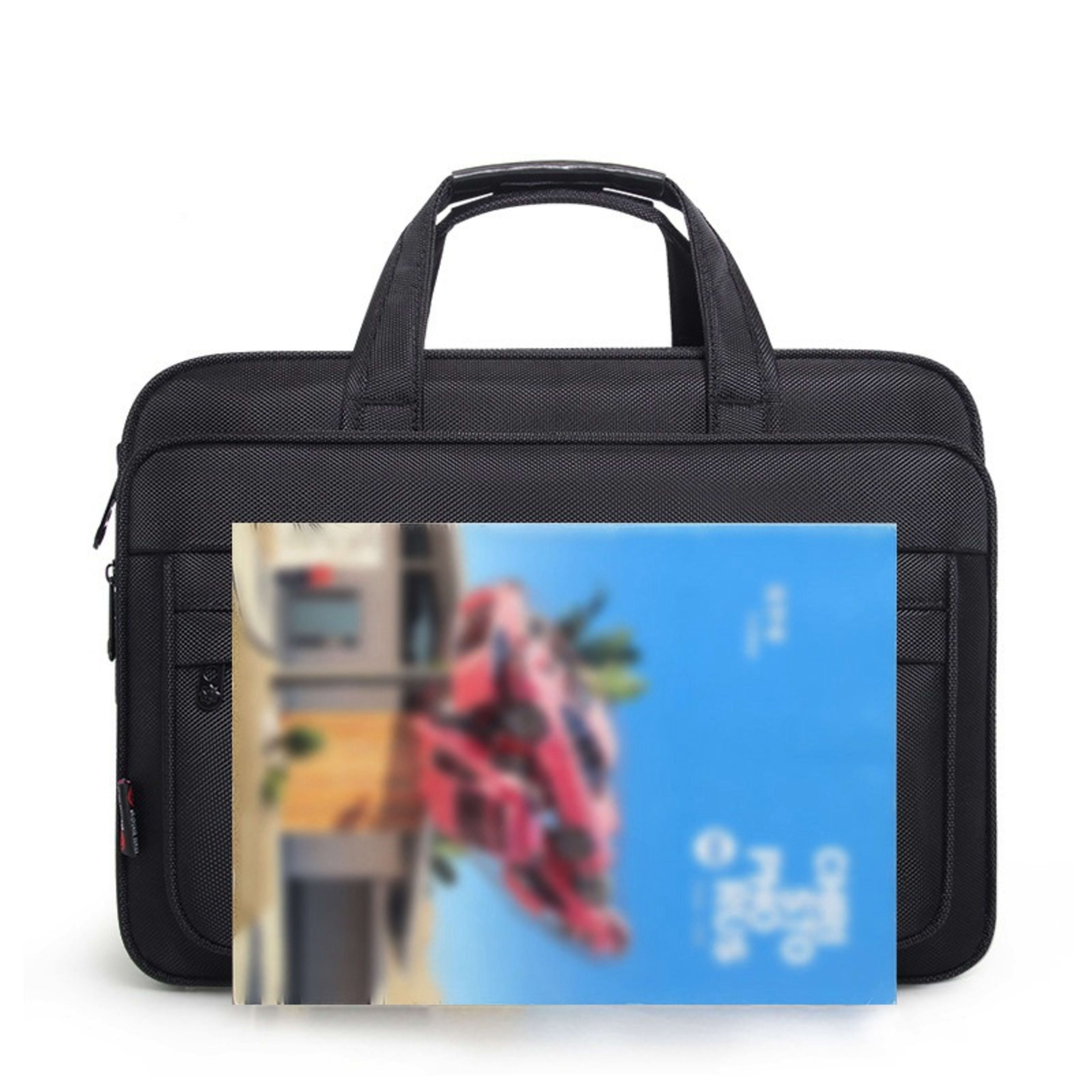 Men's Waterproof Oxford Large Capacity Briefcase 9